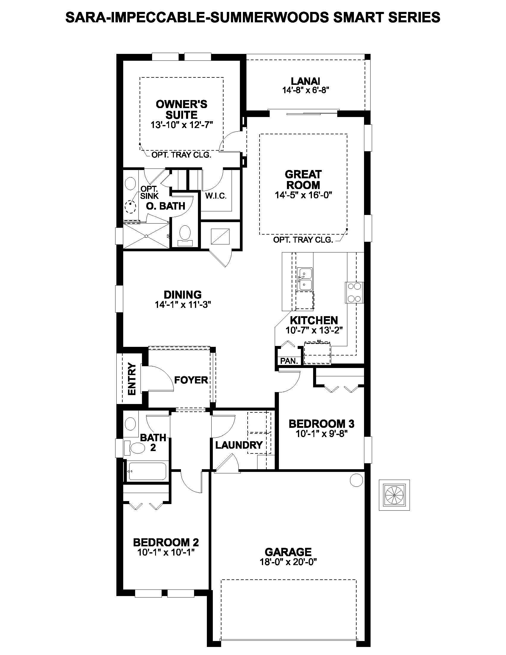 Impeccable floorplan