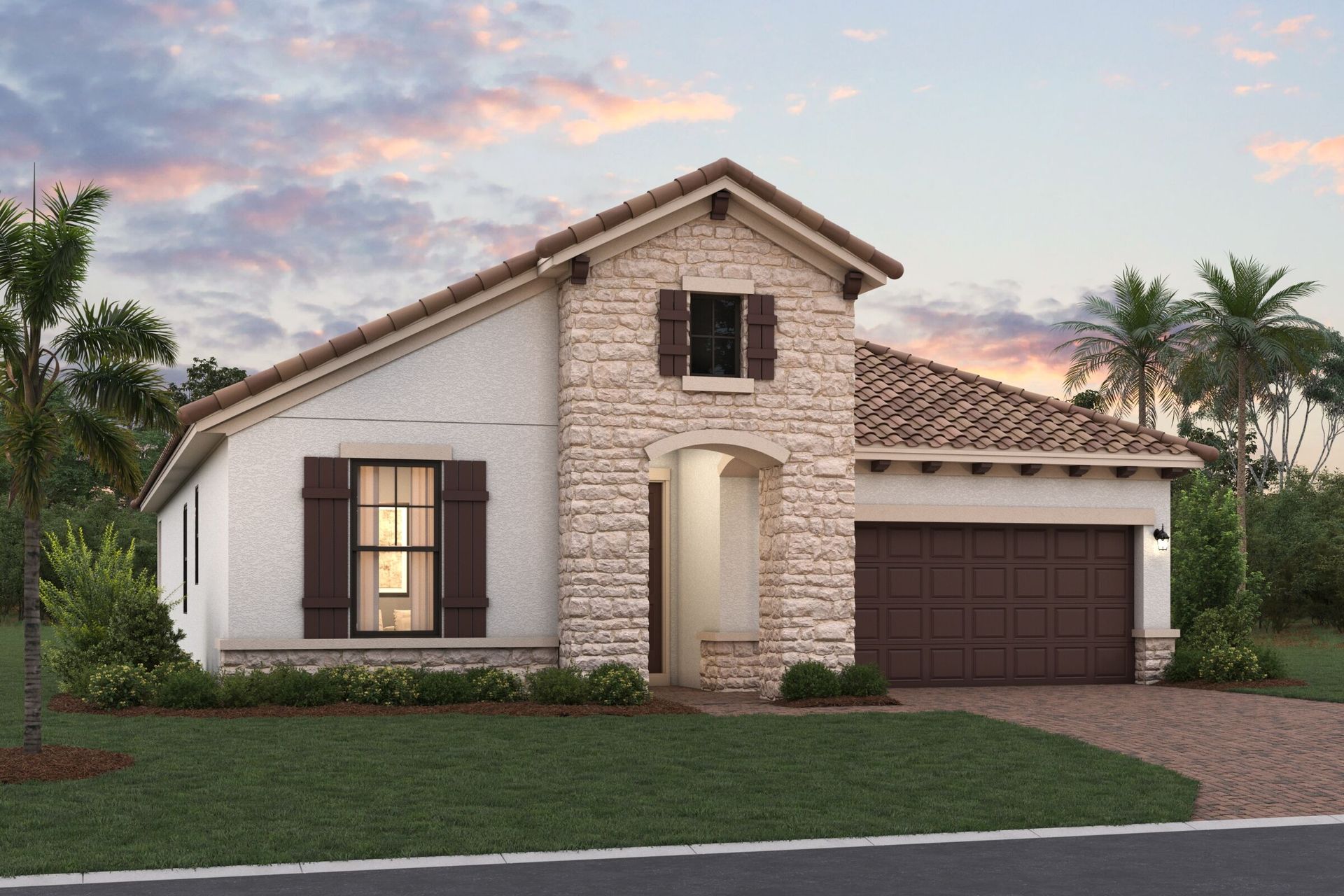 Cedar elevation B