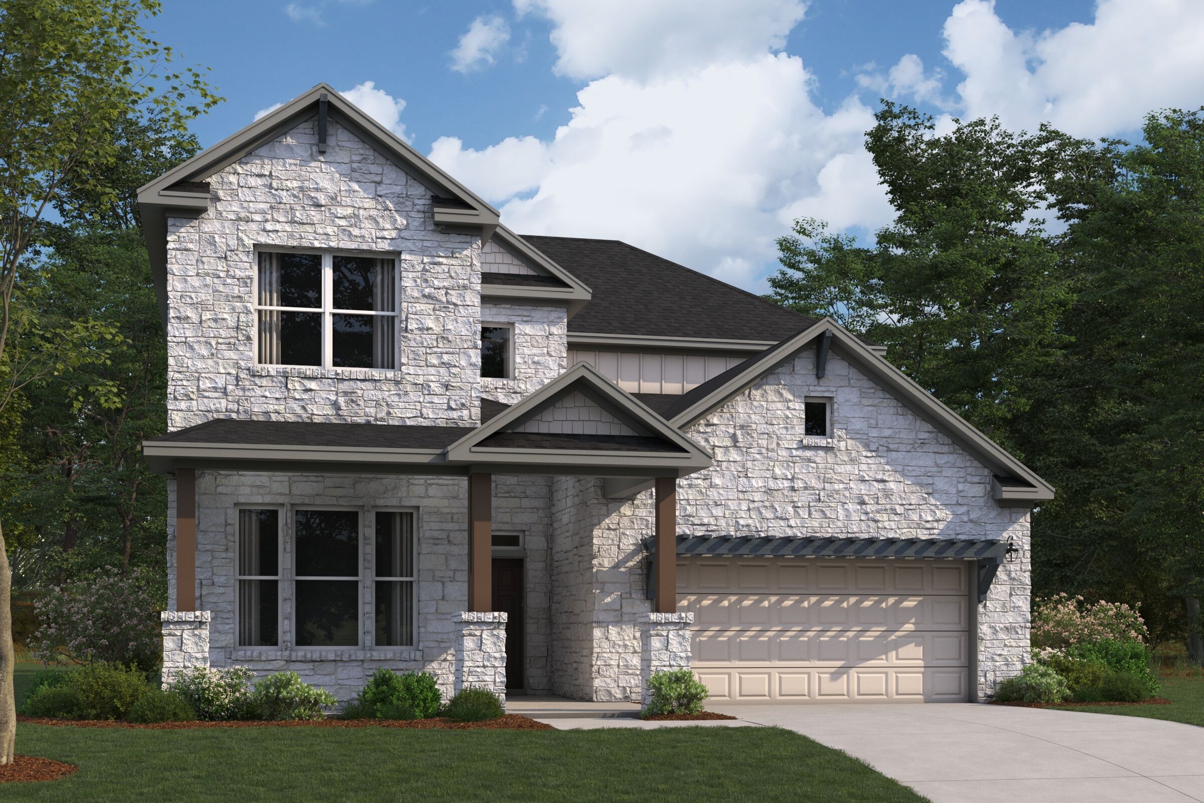 Edgewood por M/I Homes en Austin Texas
