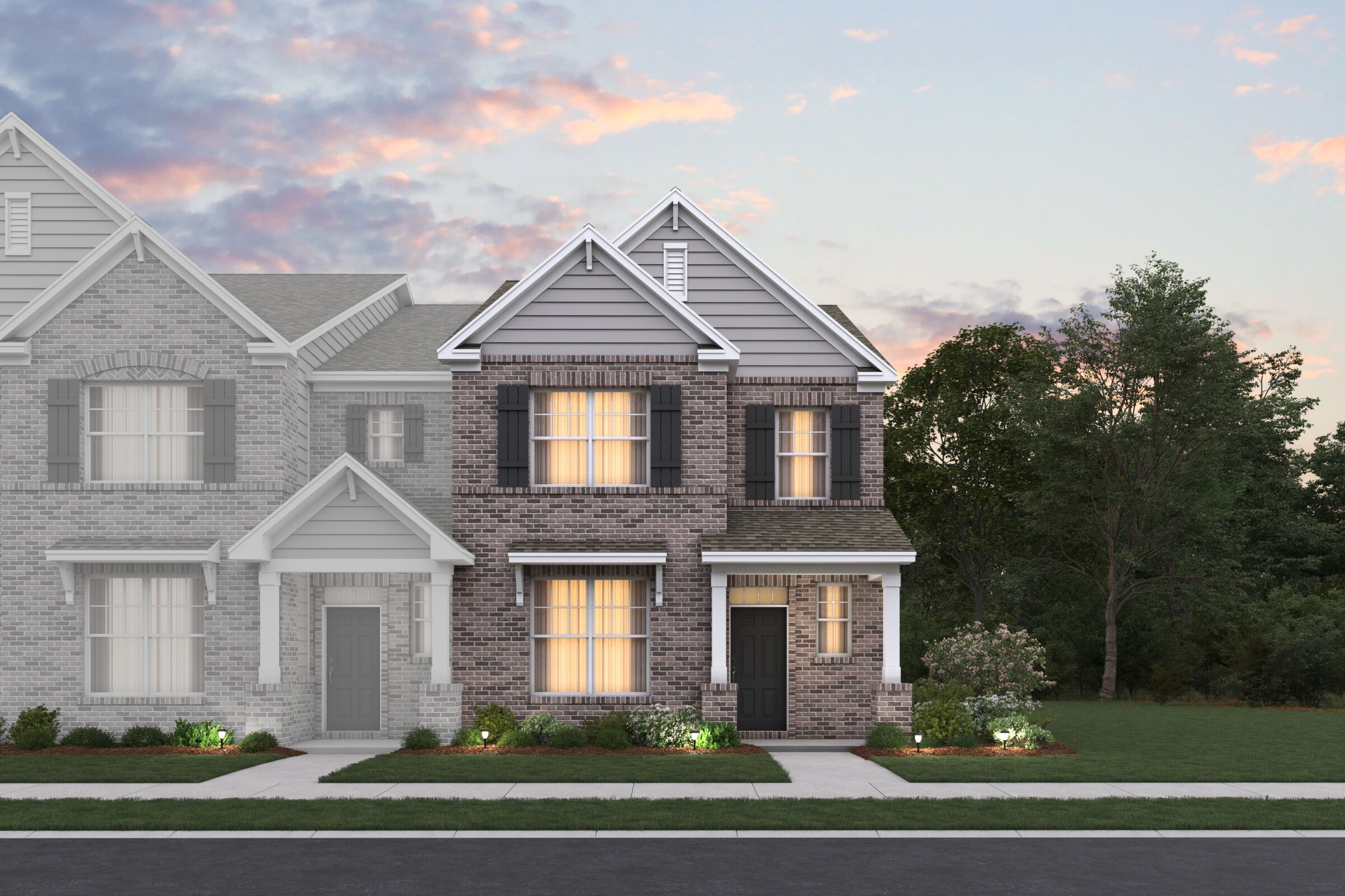 Waverly - Villas At Regal Square: Murfreesboro, Tennessee - M/I Homes