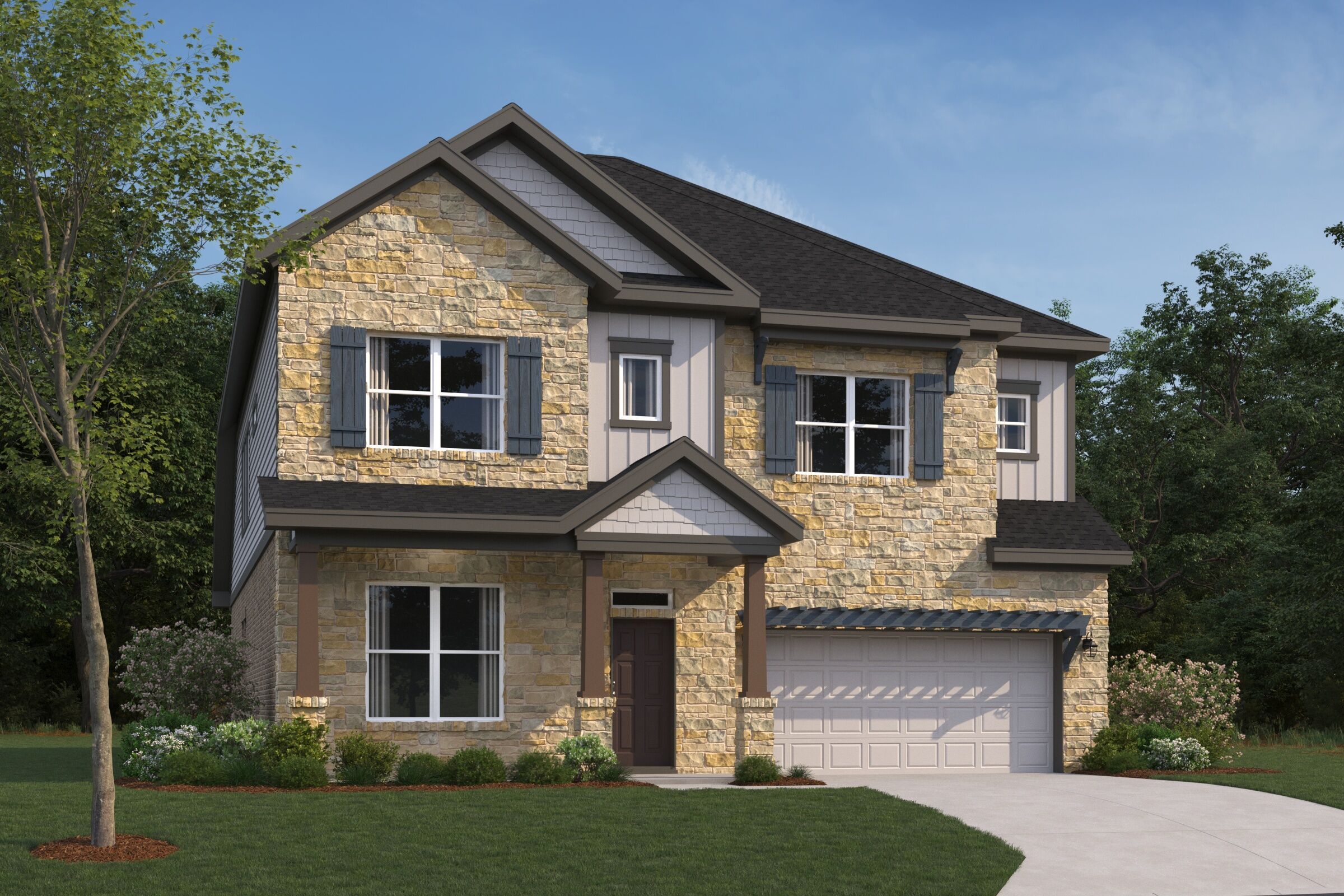 Bonnell II - Heritage: Dripping Springs, Texas - M/I Homes