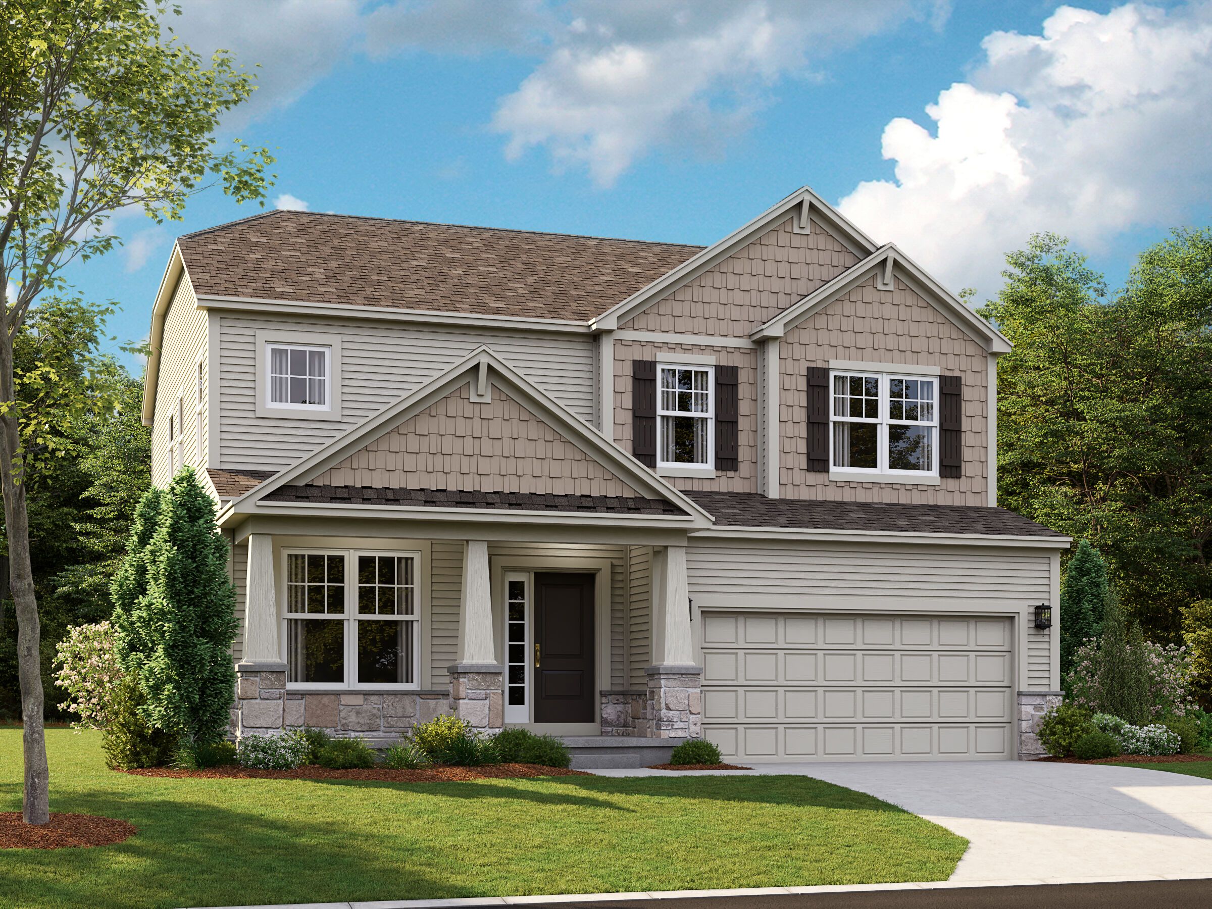 Andelina Farms por M/I Homes en Ann Arbor Michigan