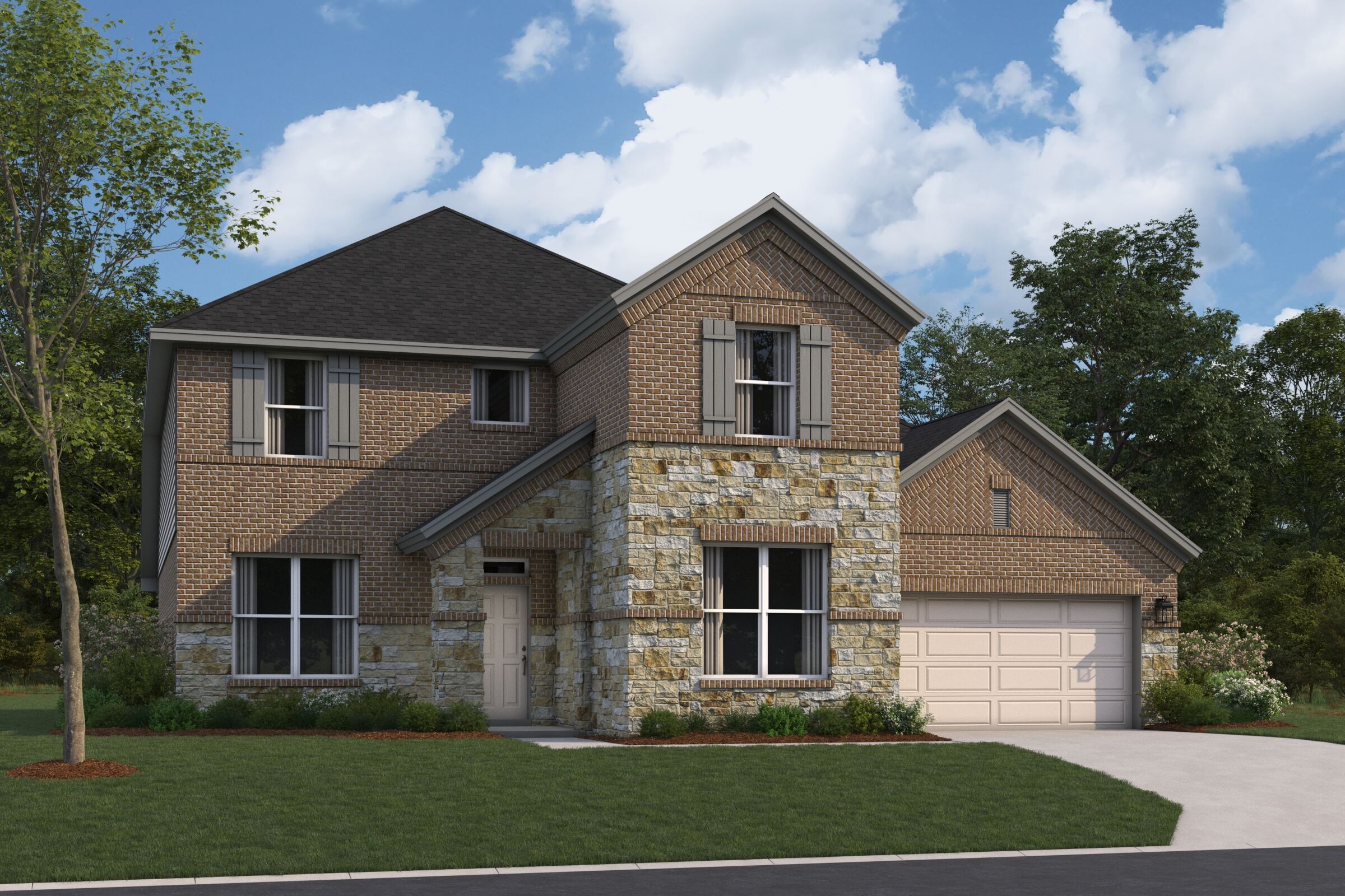 Medina - Barksdale: Leander, Texas - M/I Homes