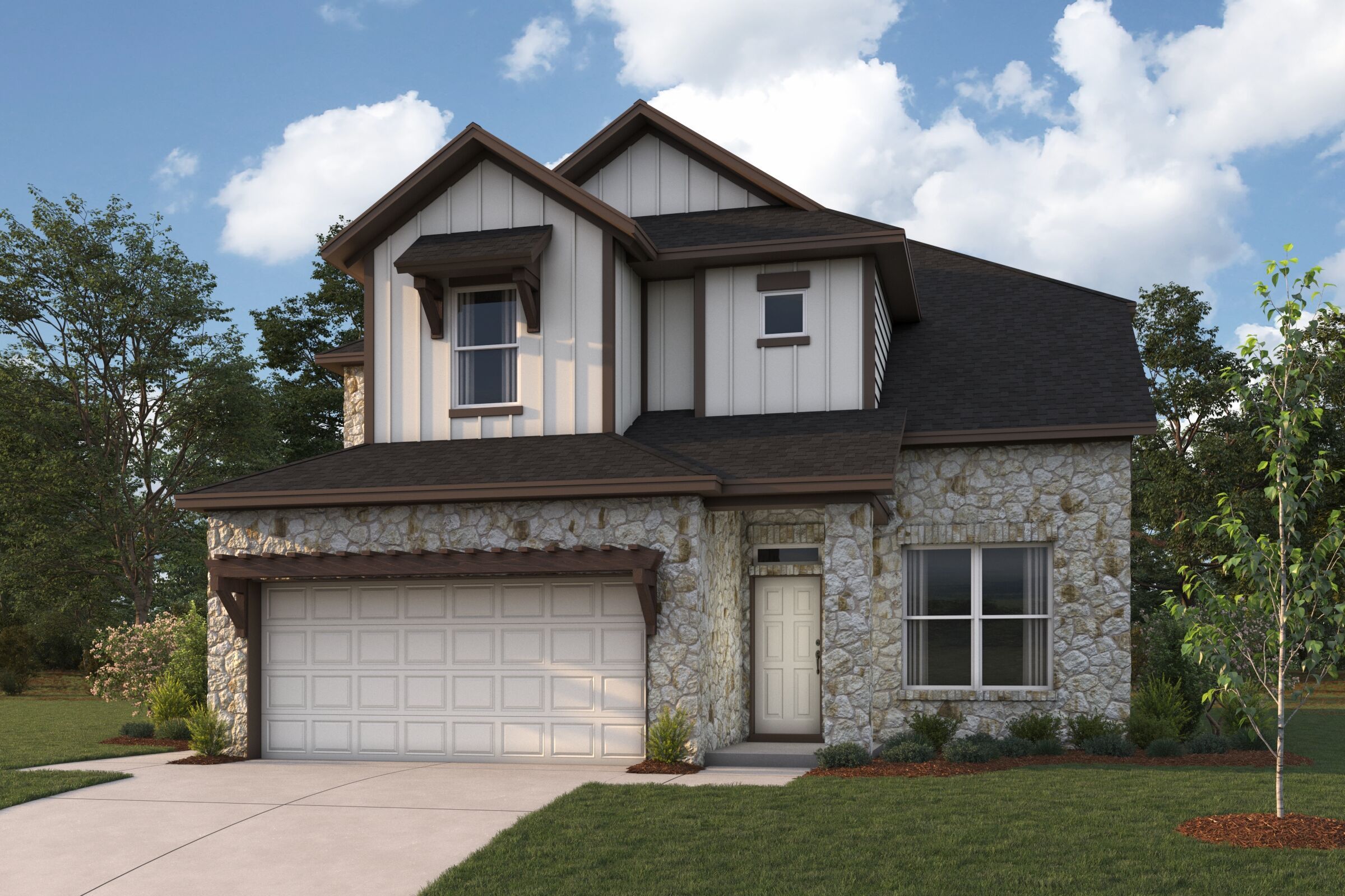 Kestral - Edgewood: Leander, Texas - M/I Homes