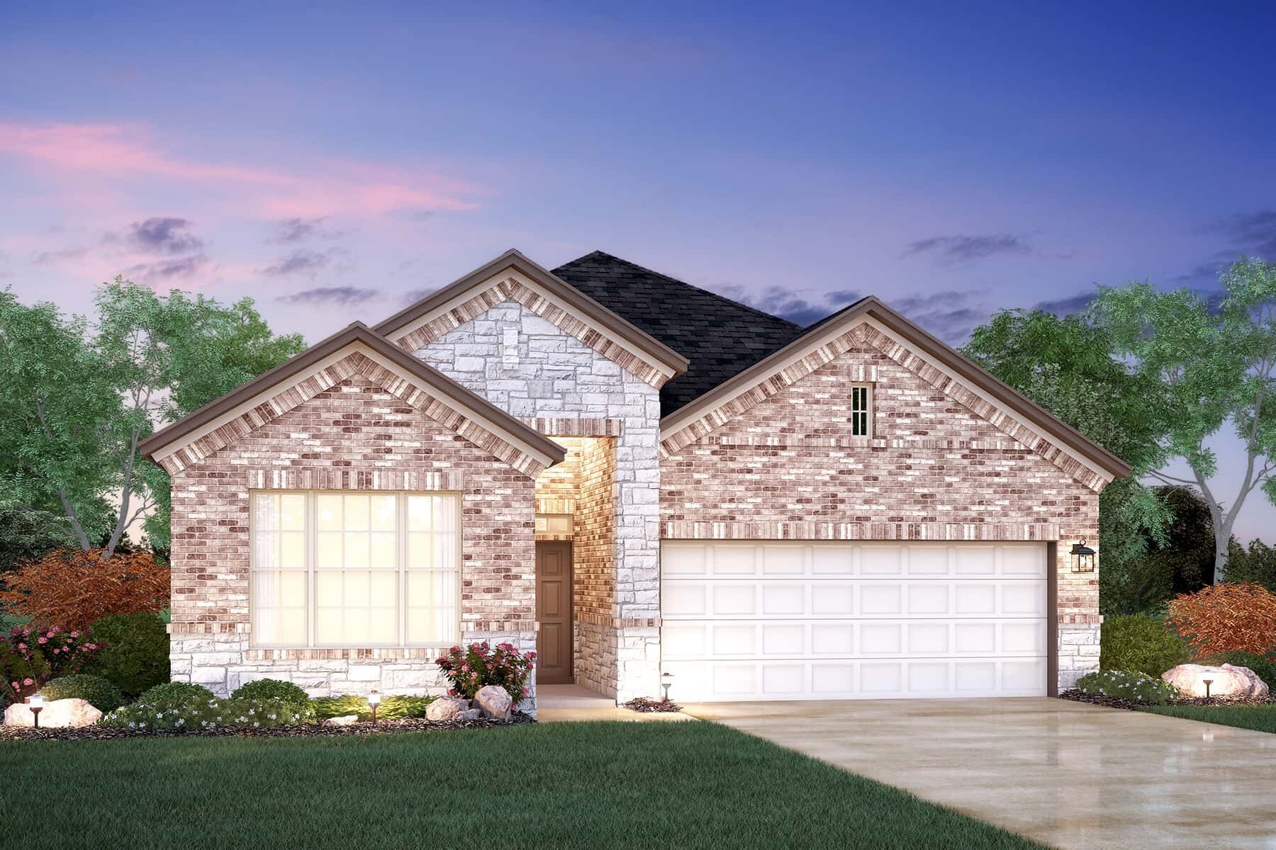 Galloway - Estancia West: Manchaca, Texas - M/I Homes