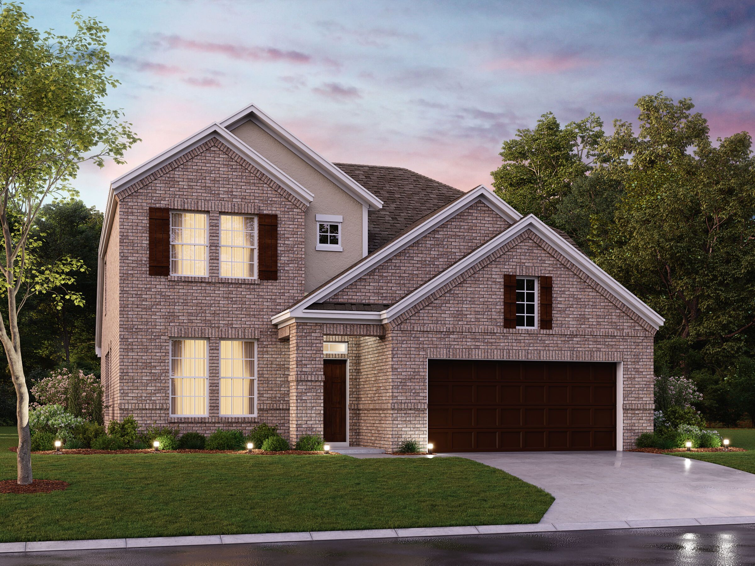 Bryant - LaPrelle: Haslet, Texas - M/I Homes