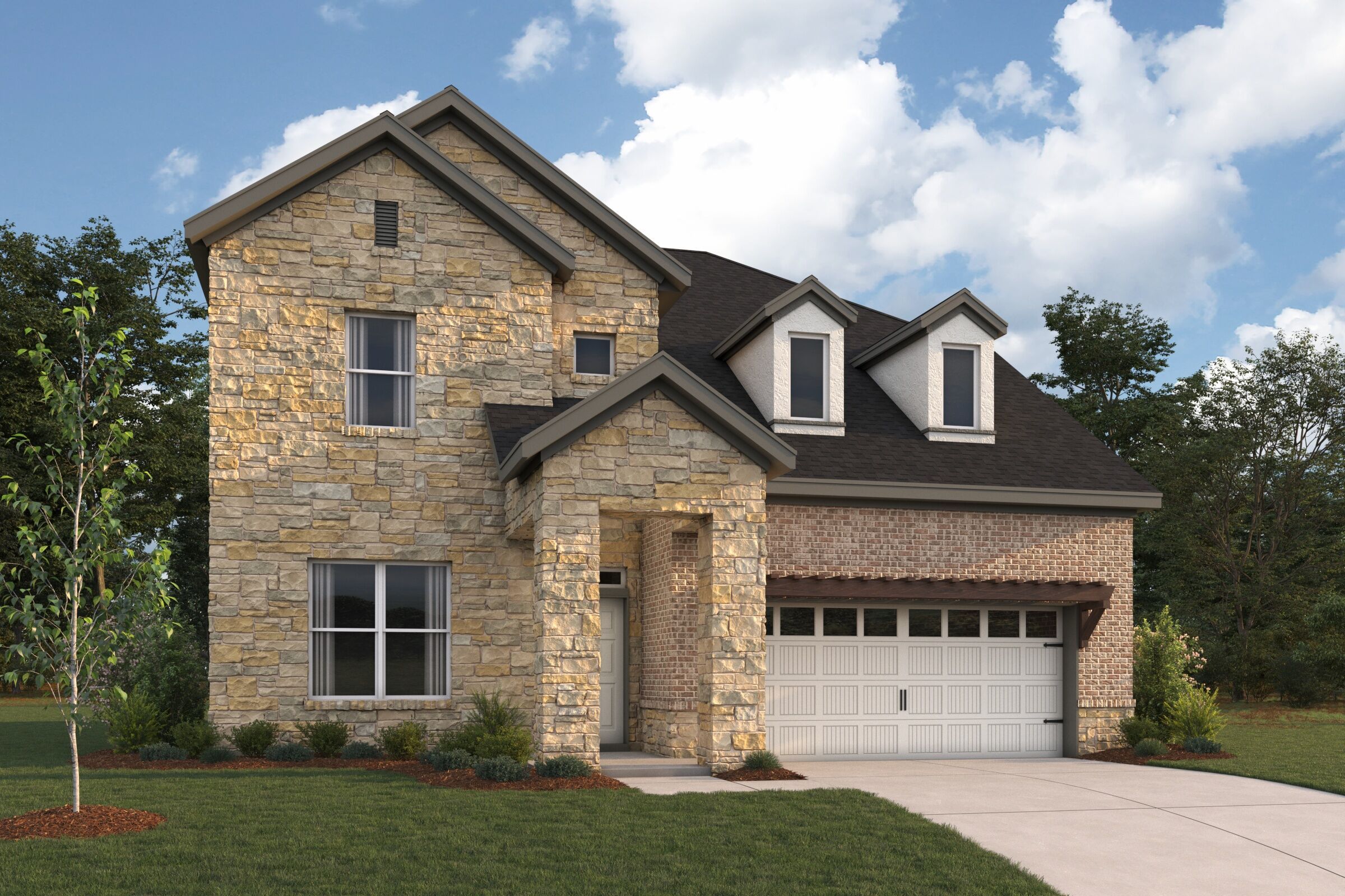 Belmont II - Colony At Cole Springs: Buda, Texas - M/I Homes