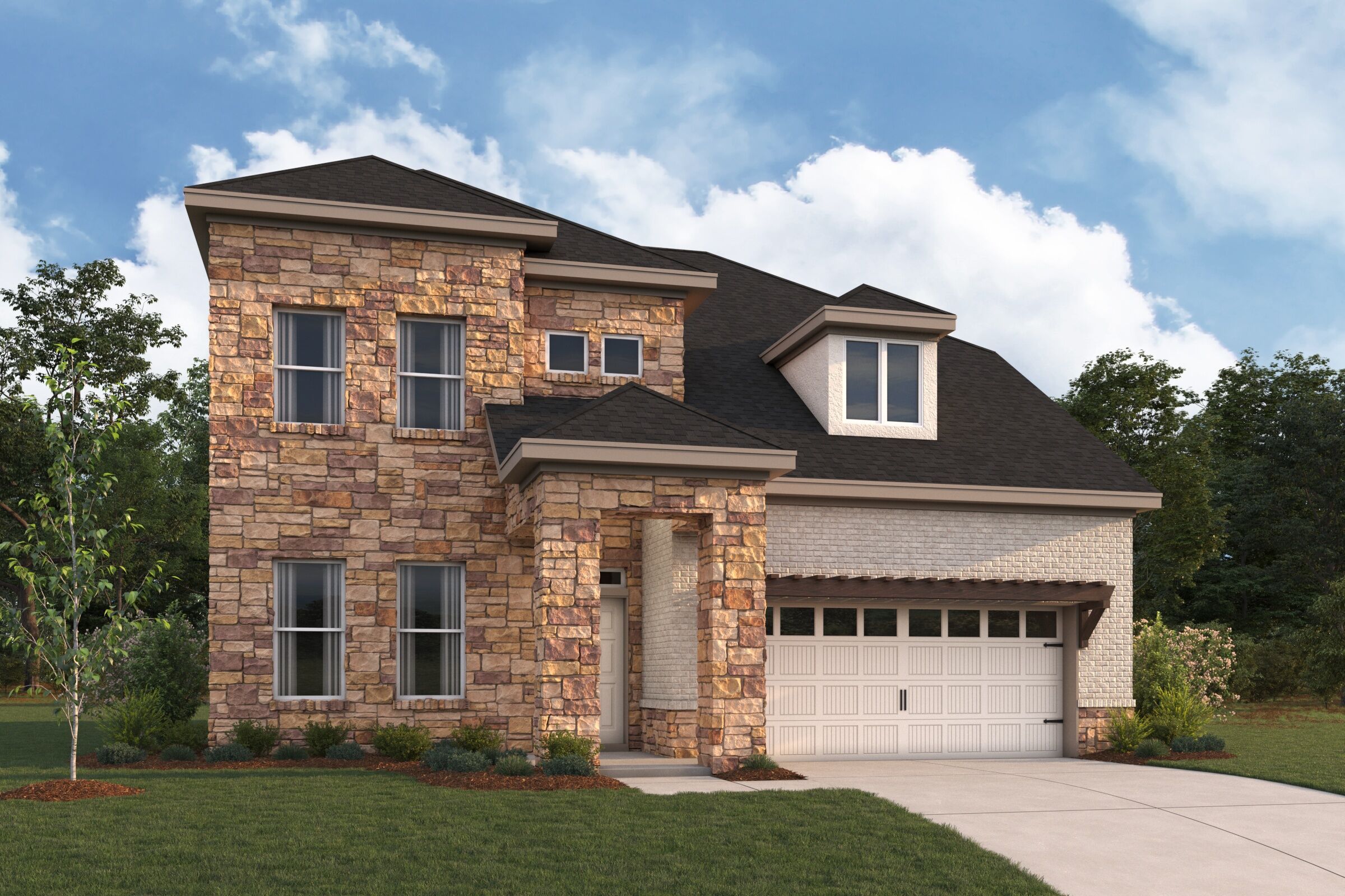 Belmont II - Colony At Cole Springs: Buda, Texas - M/I Homes