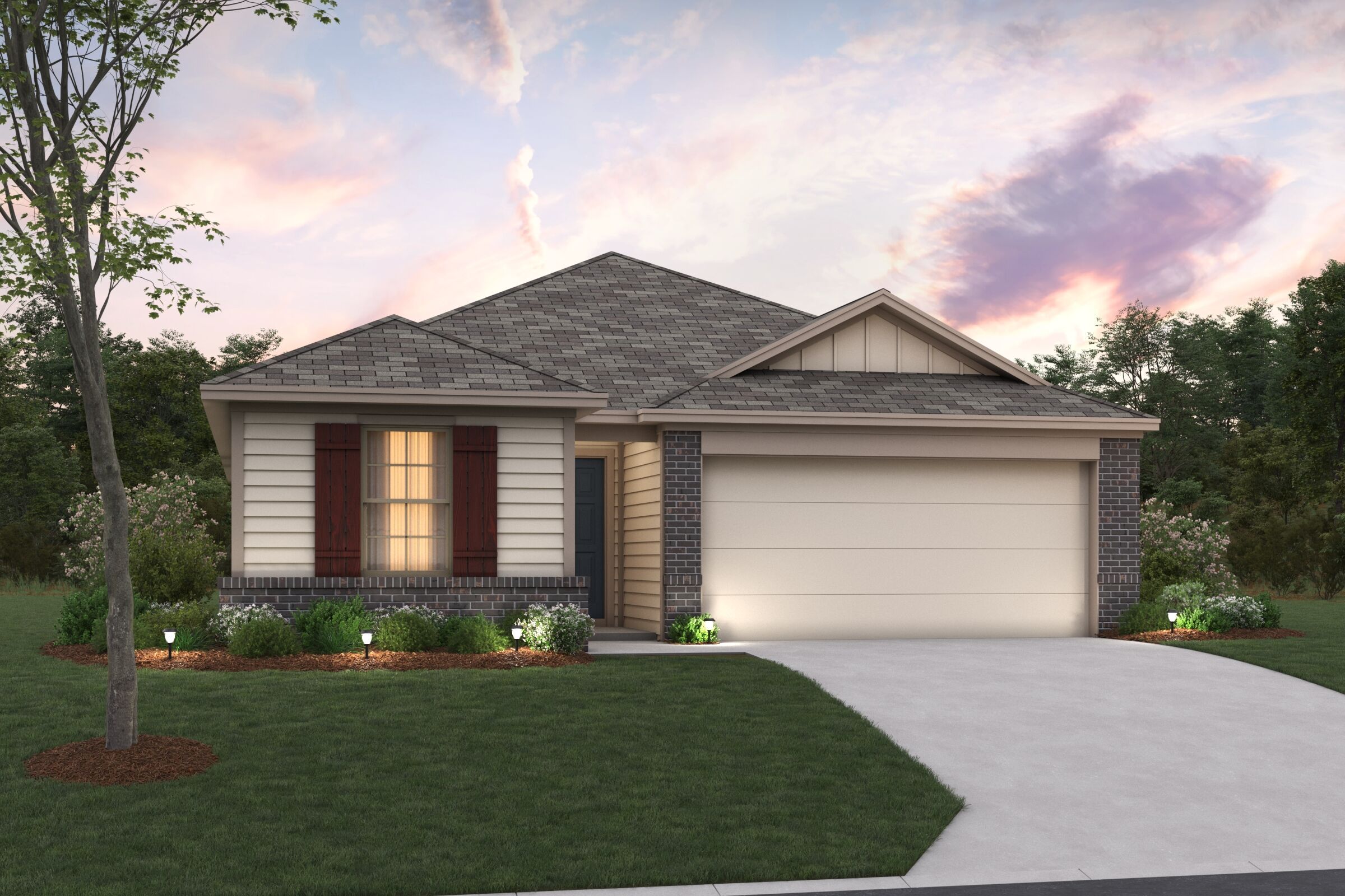 Dawson I - Marble Creek Crossing: Austin, Texas - M/I Homes
