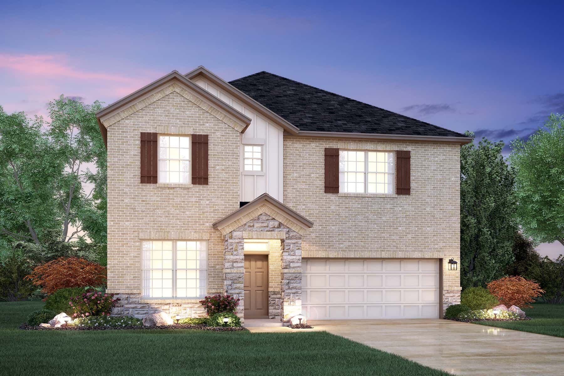 Randall - Estancia West: Manchaca, Texas - M/I Homes