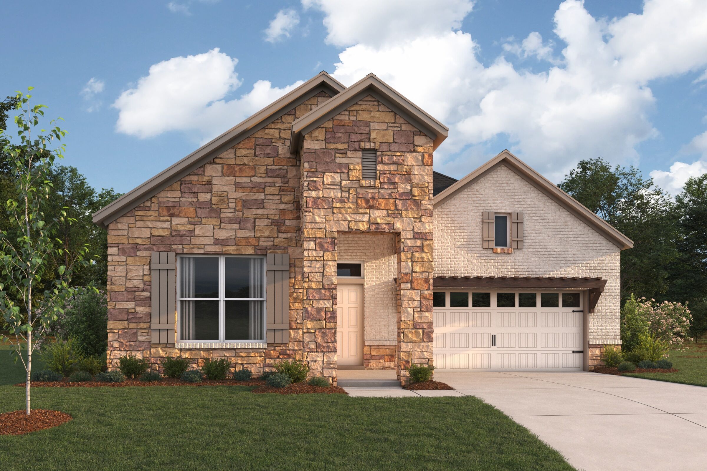 Continental II - Colony At Cole Springs: Buda, Texas - M/I Homes