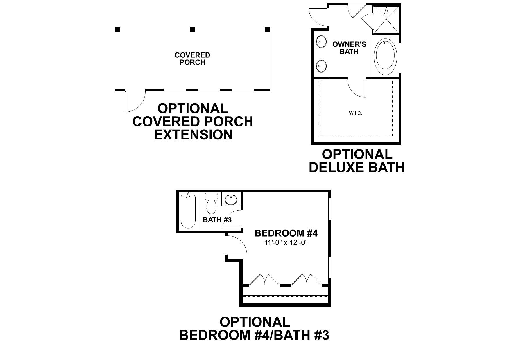 Paramount II First Floor Options