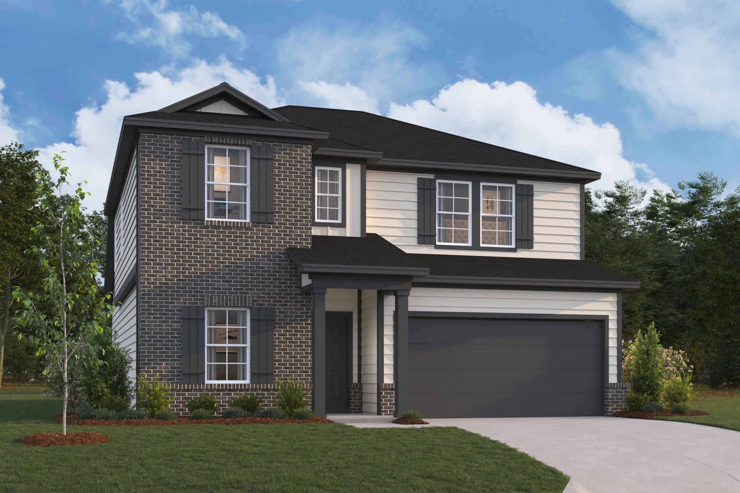 Harrison I - Marble Creek Crossing: Austin, Texas - M/I Homes