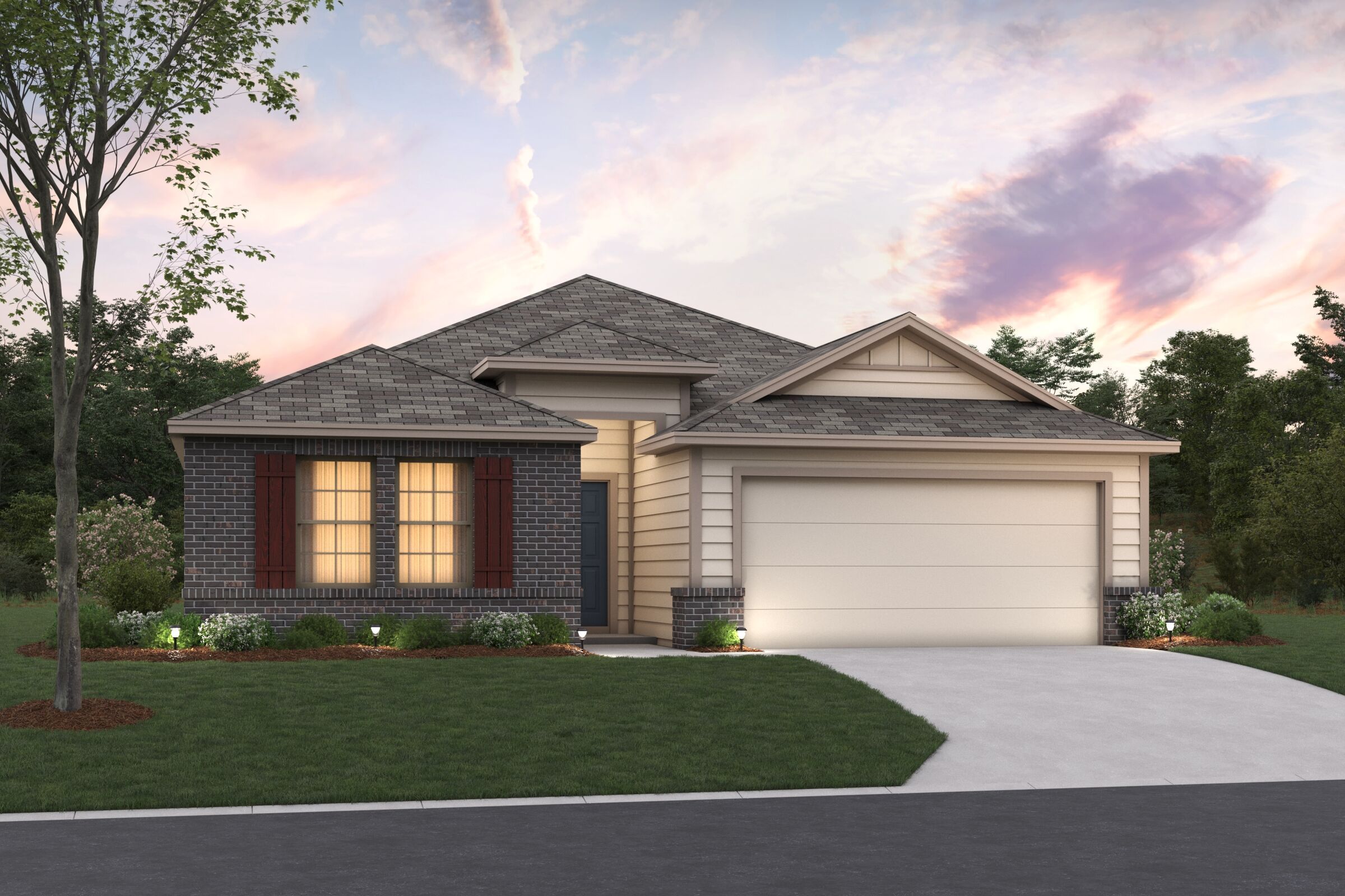 Pizarro I - Marble Creek Crossing: Austin, Texas - M/I Homes