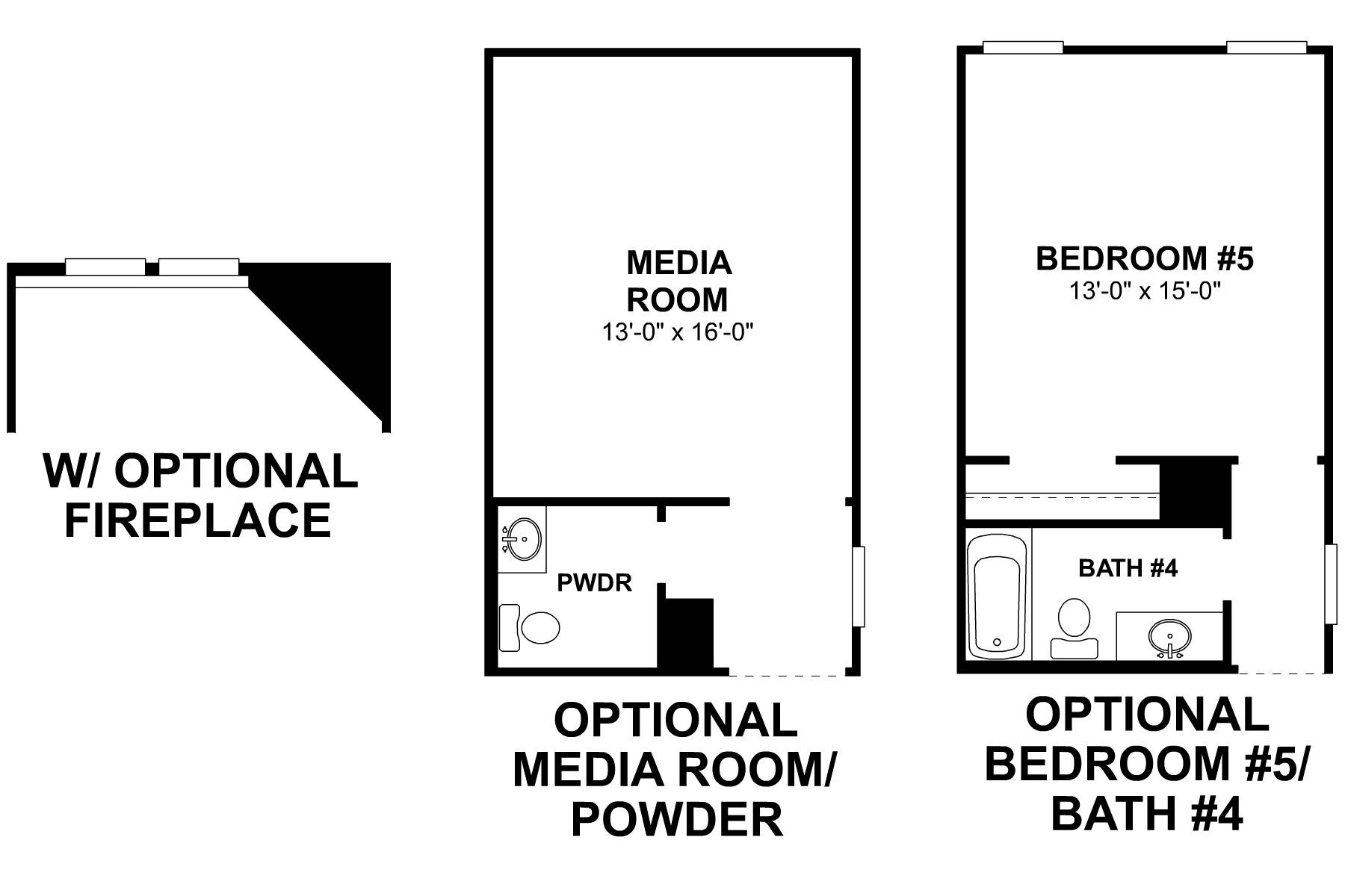 Balcones Second Floor Options