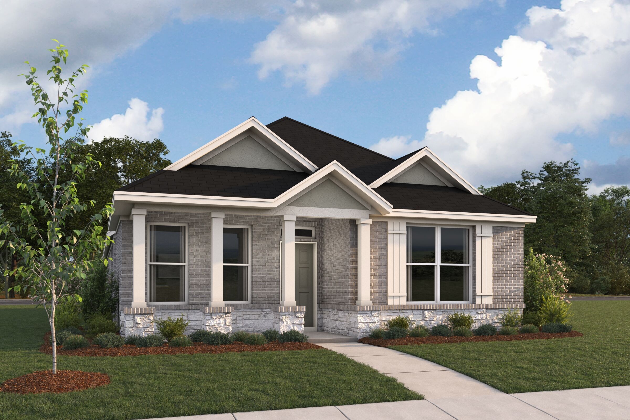 Zinnia - Colony At Cole Springs: Buda, Texas - M/I Homes