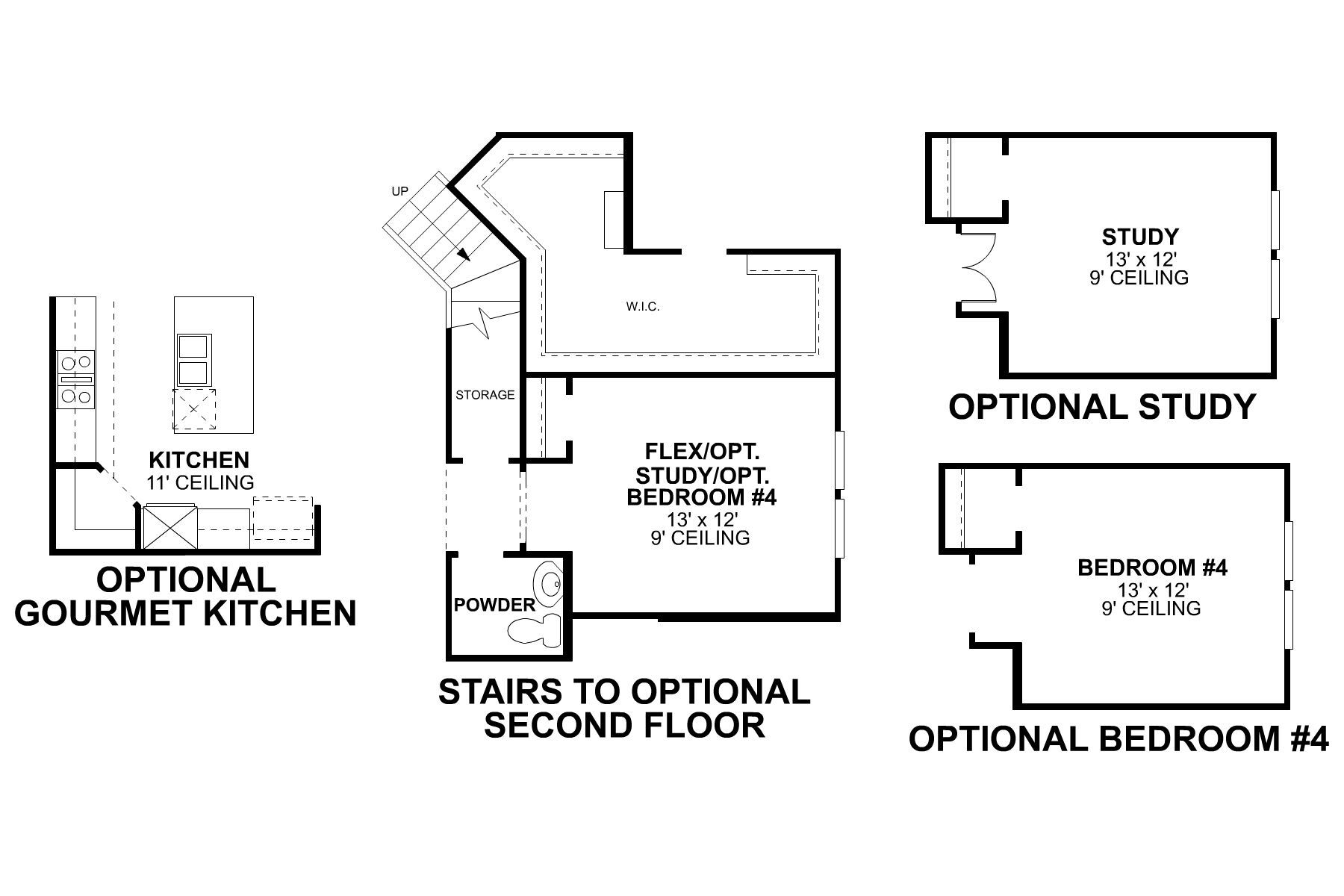 Edmonds First Floor Options