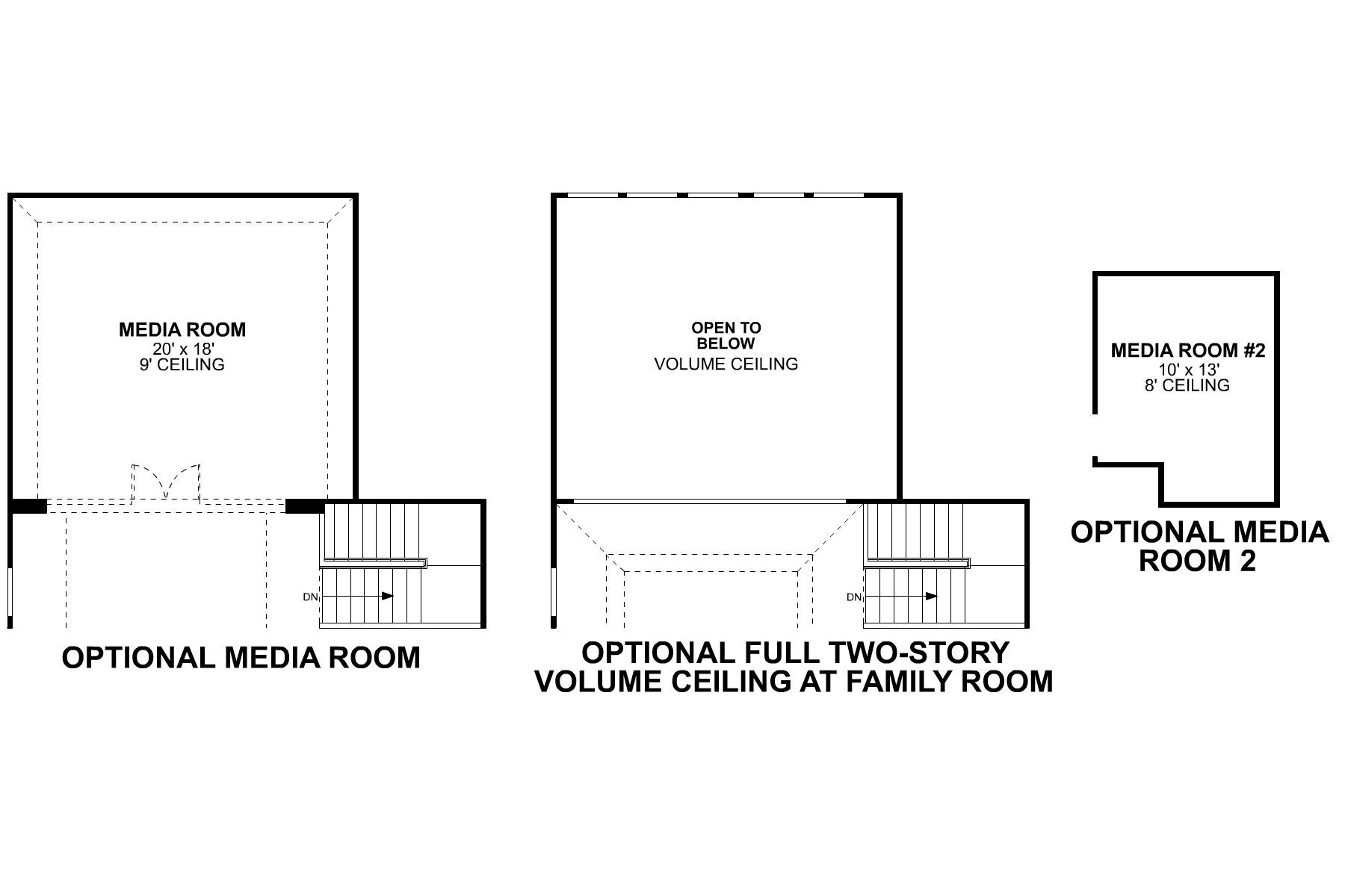 Frontier Second Floor Options