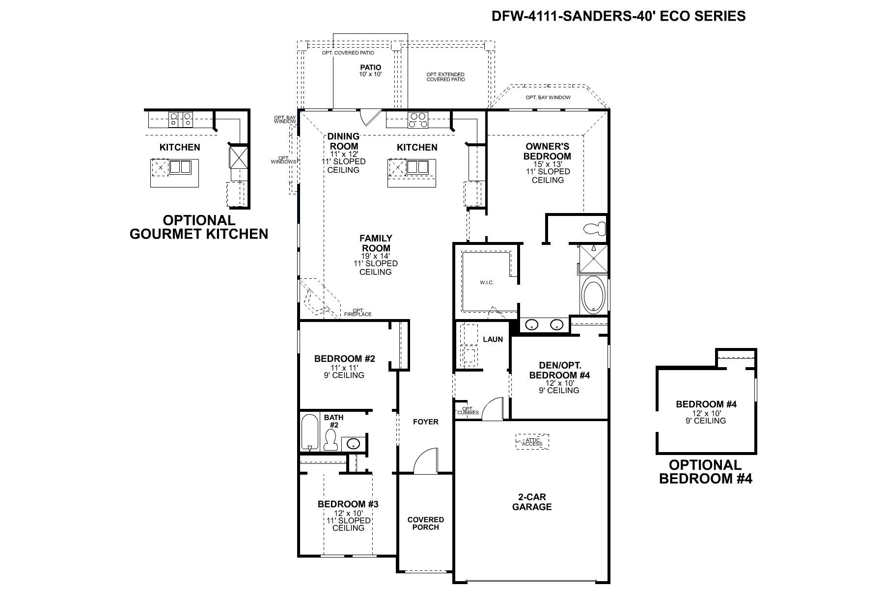 Sanders Floorplan