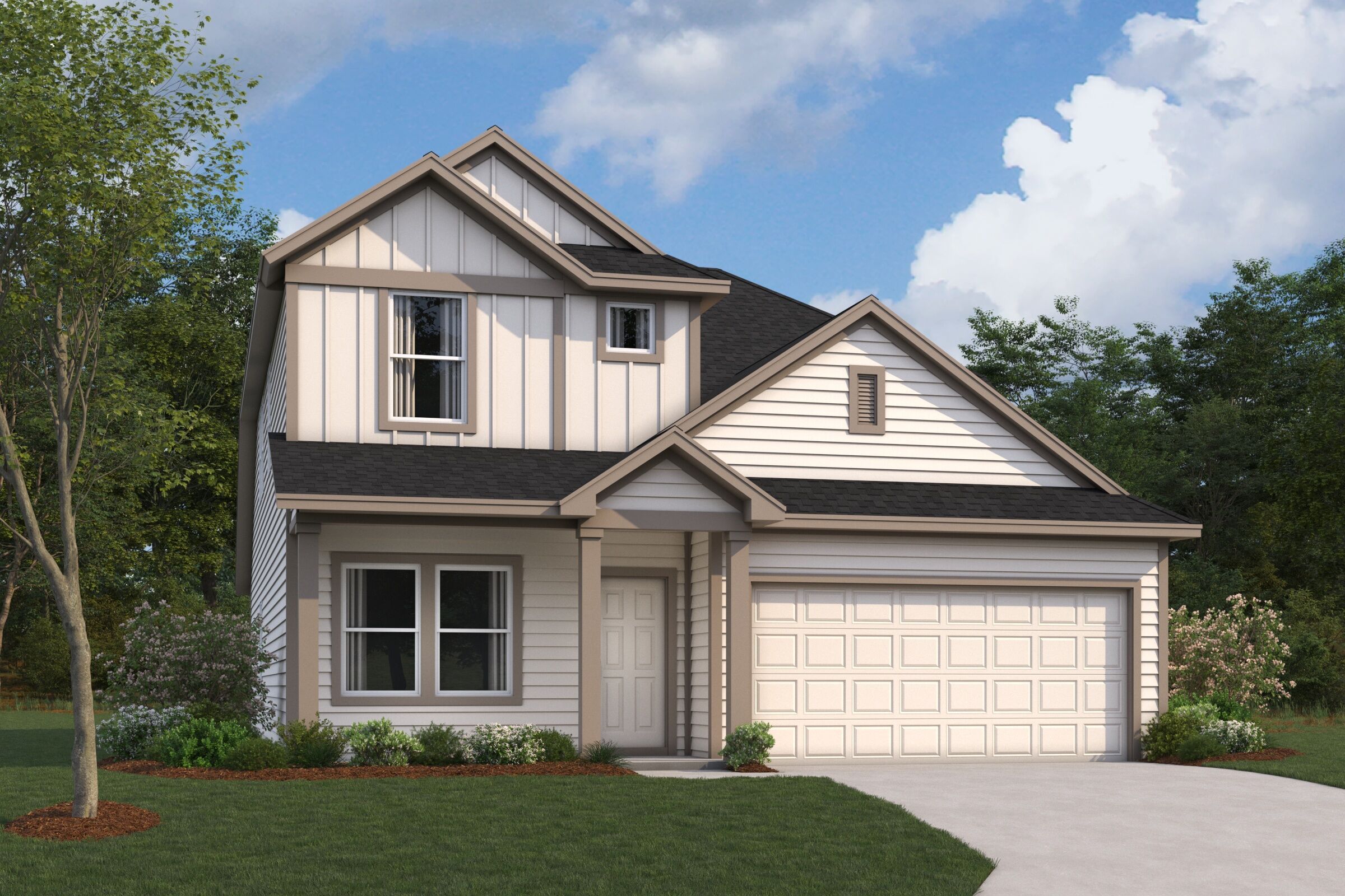 Falcon - Cascades At Onion Creek: Austin, Texas - M/I Homes