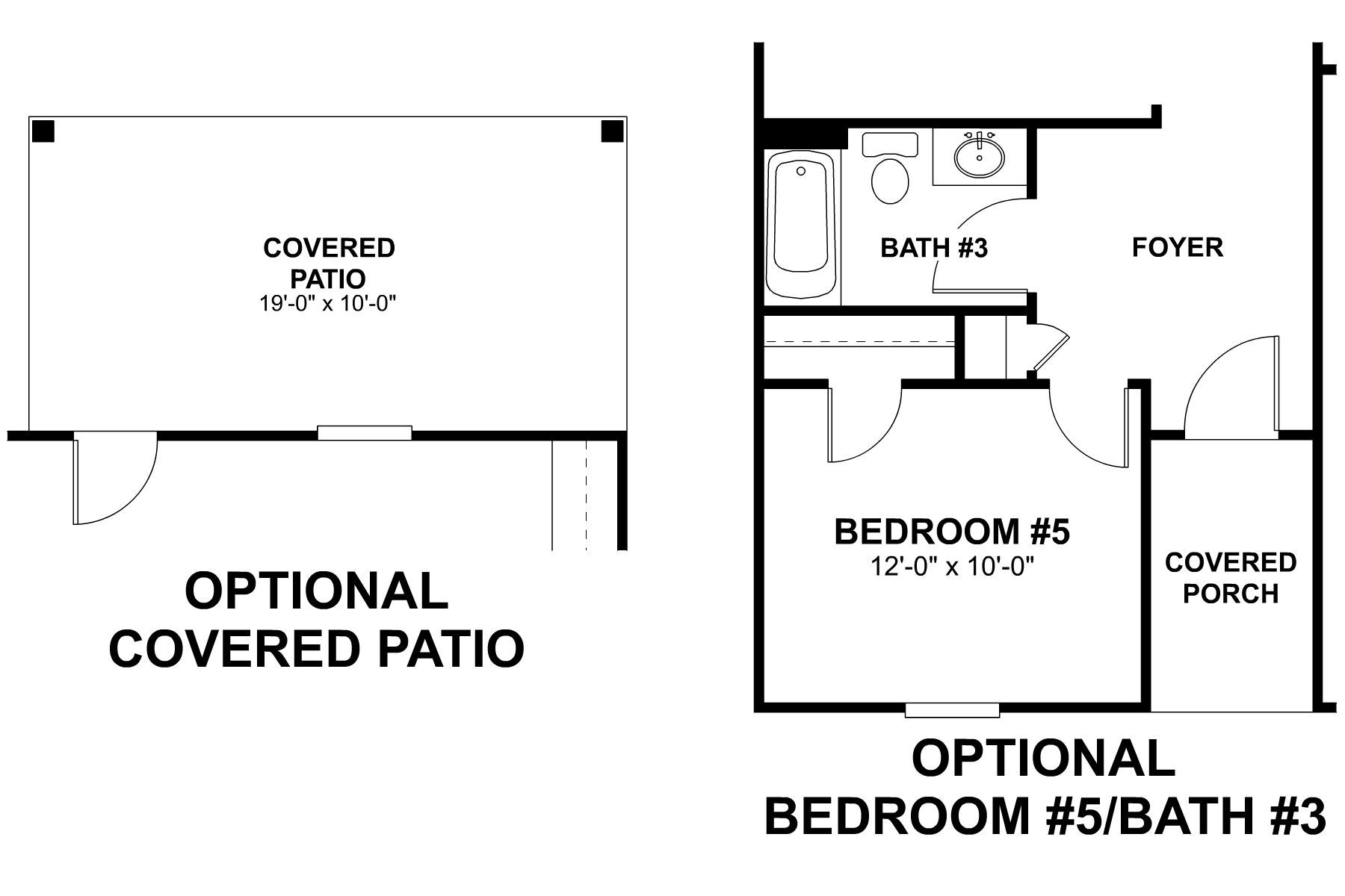 Eisenhower First Floor Options