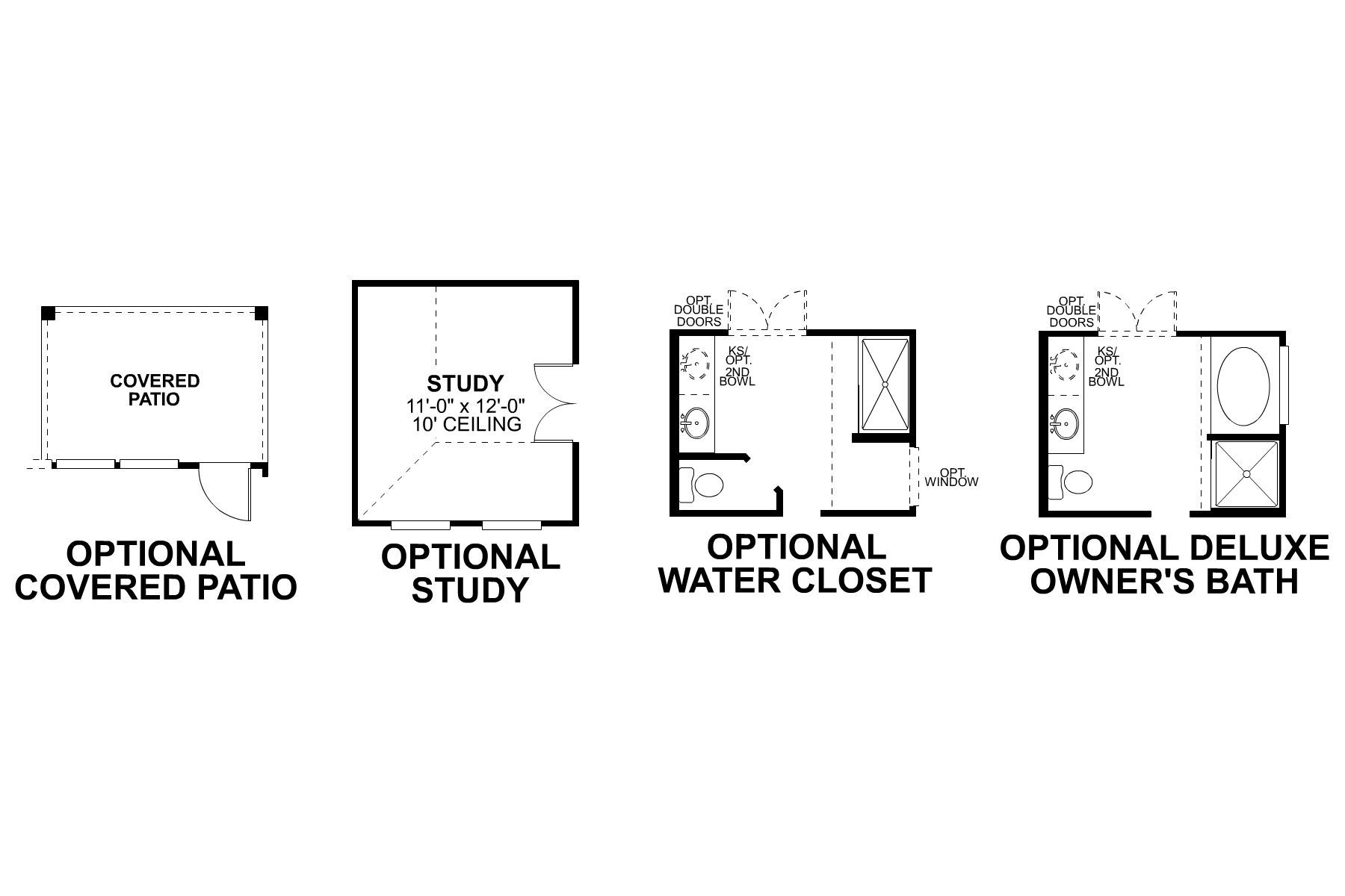 Desoto First Floor Options