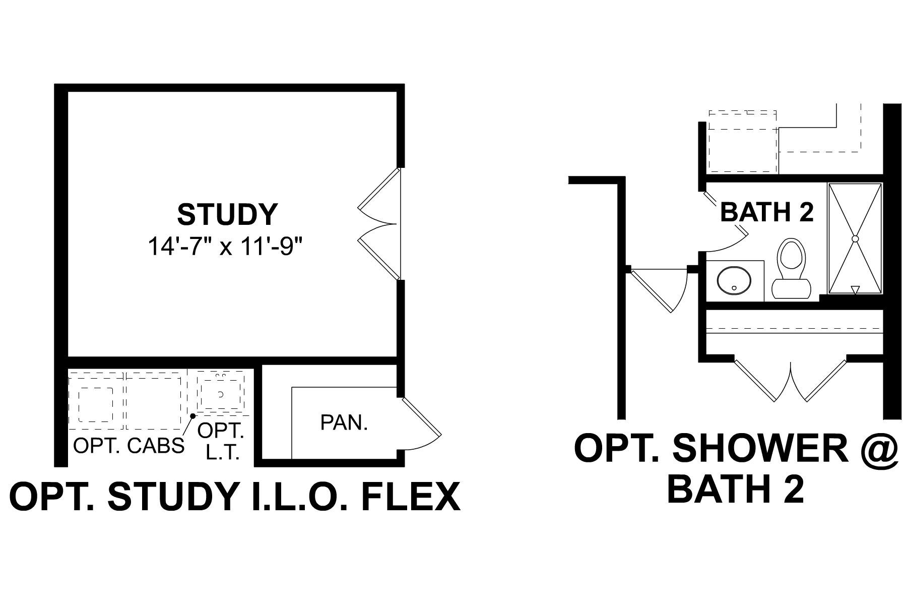 Venetian First Floor Options