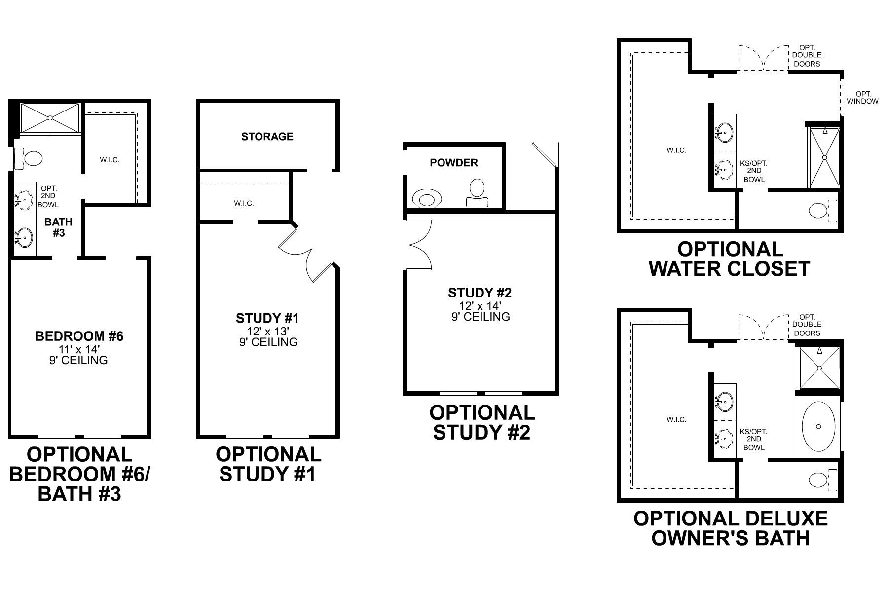 Stamford First Floor Options
