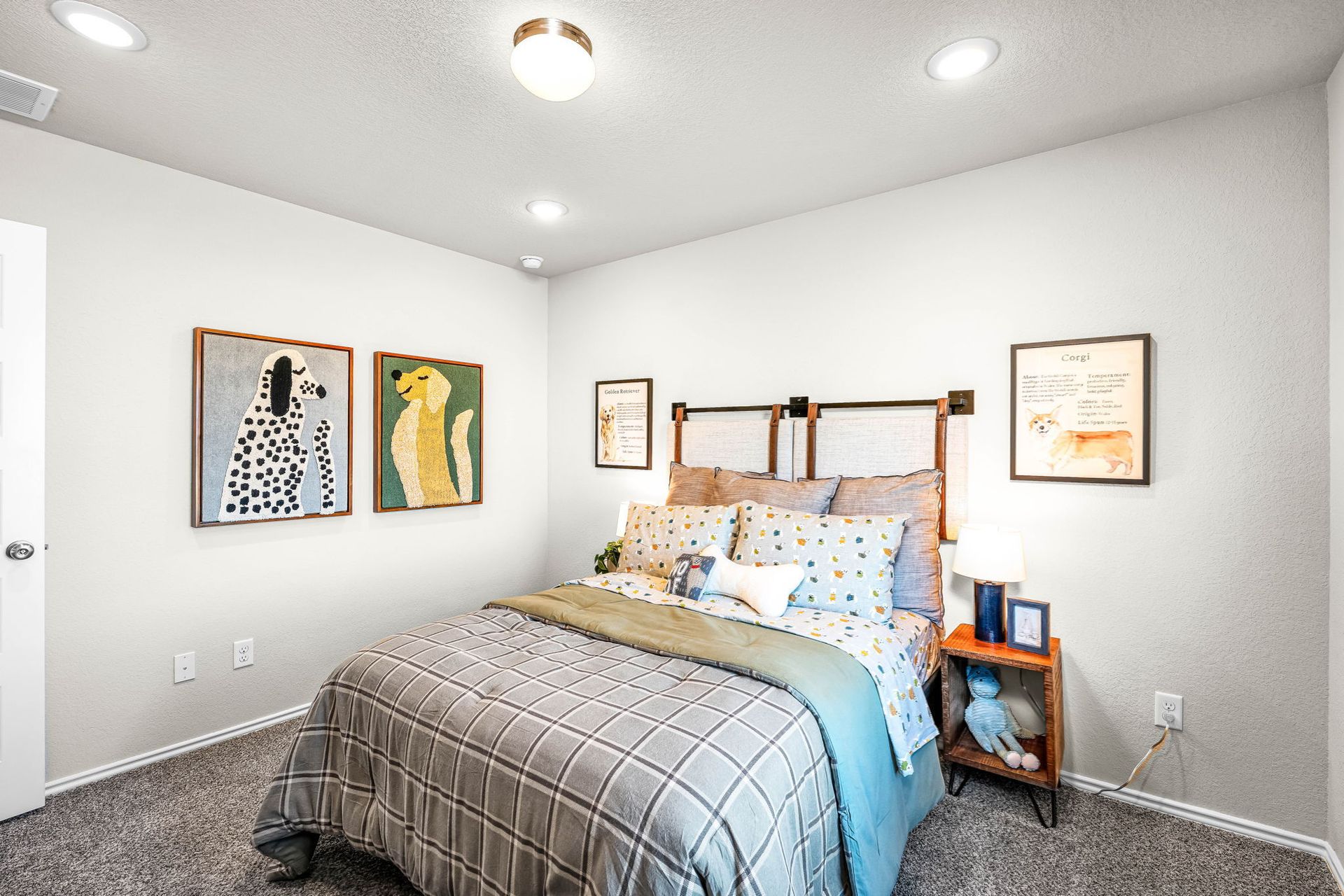 These are the secondary bedrooms of the Hawkins plan and is the model home in Carillon at 13305 E...