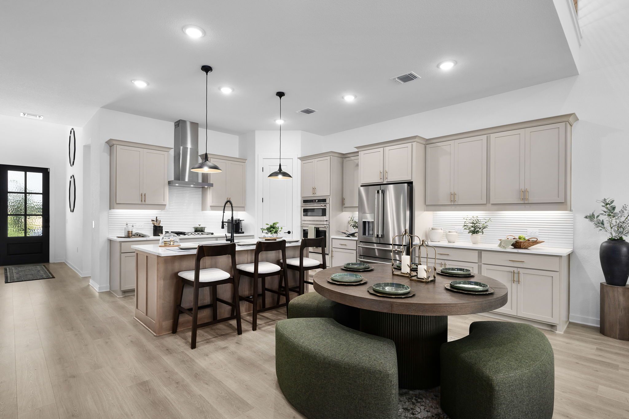 Kitchen and Dining Area