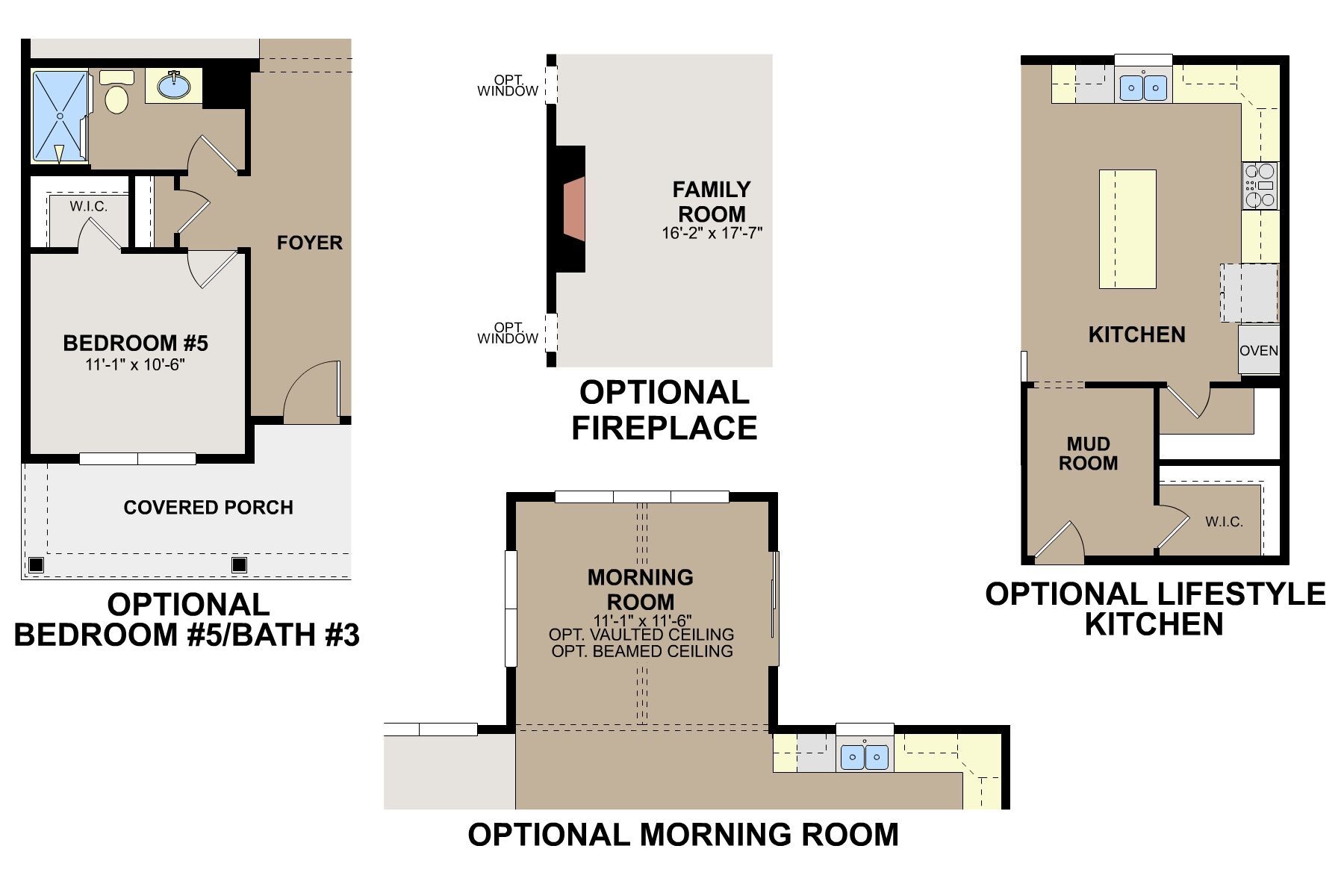 Wellington First Floor Options
