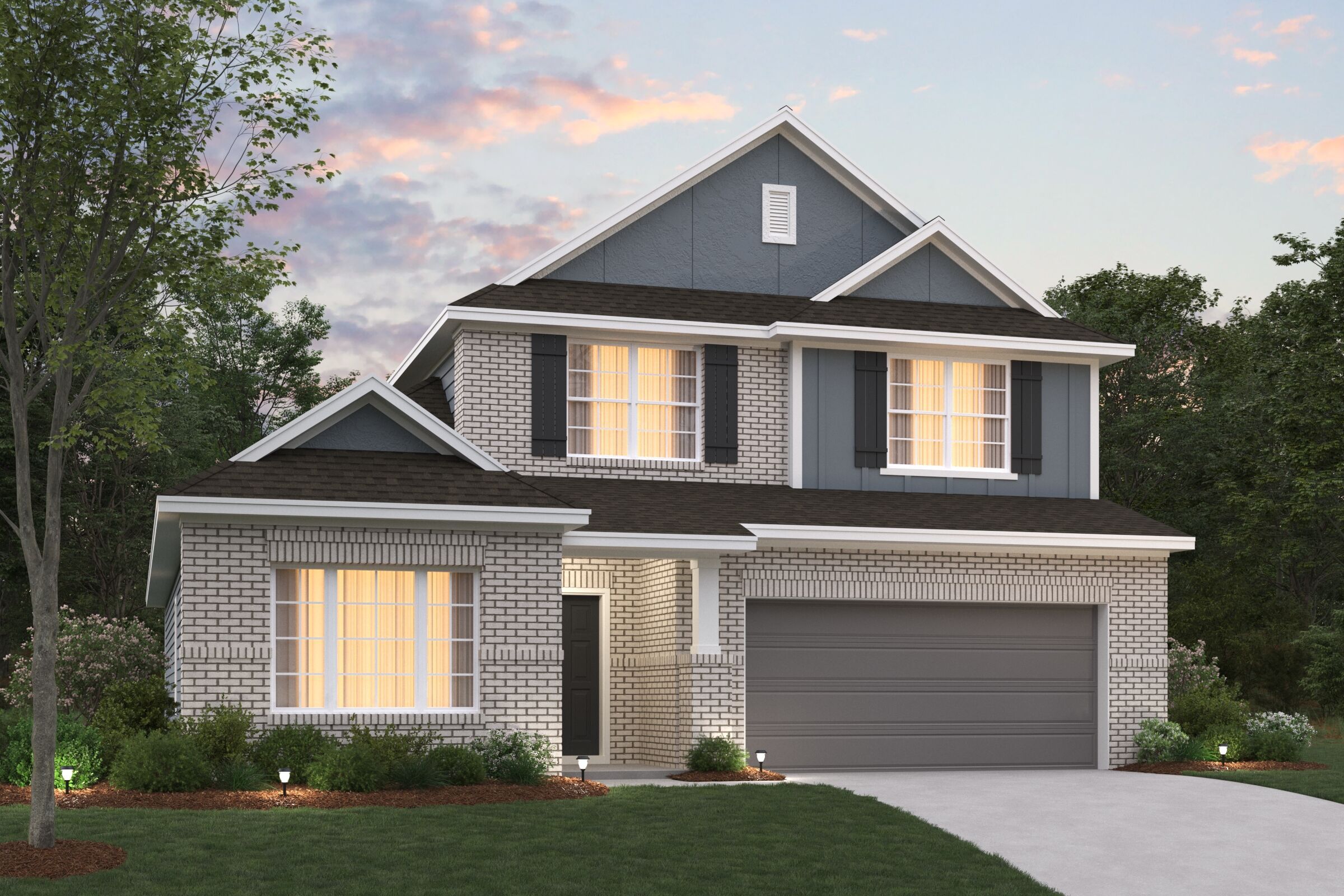 Pinewood At Grand Texas por M/I Homes en Houston Texas
