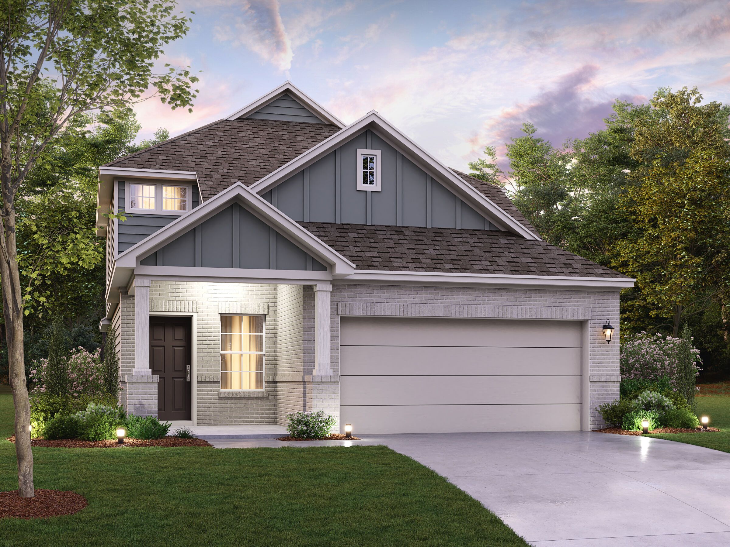 Gardenia - Pinewood At Grand Texas: New Caney, Texas - M/I Homes