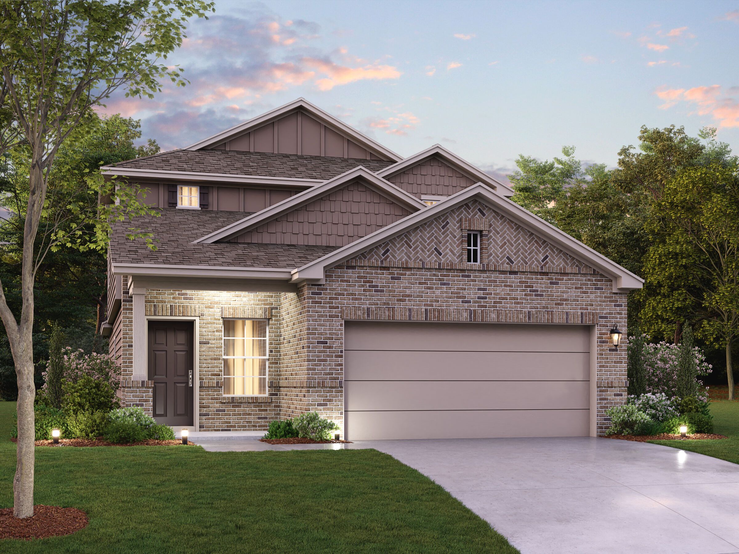 Gardenia - Pinewood At Grand Texas: New Caney, Texas - M/I Homes