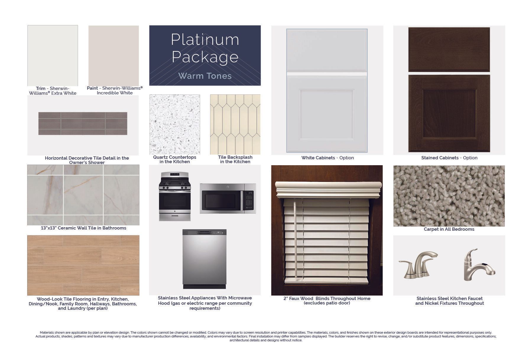 Platinum Package - Warm Tones