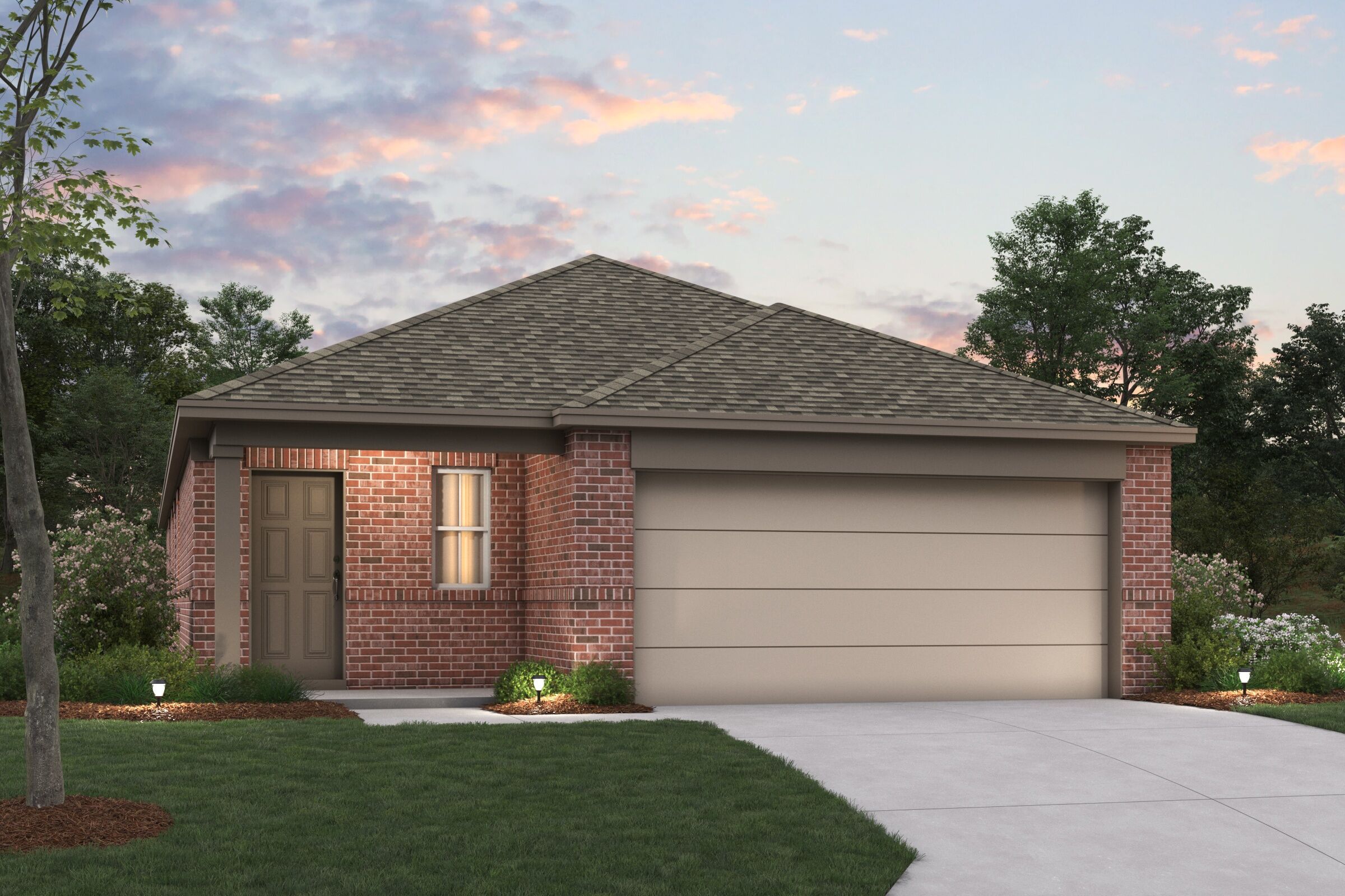 Periwinkle - Oaklawn: Van Alstyne, Texas - M/I Homes