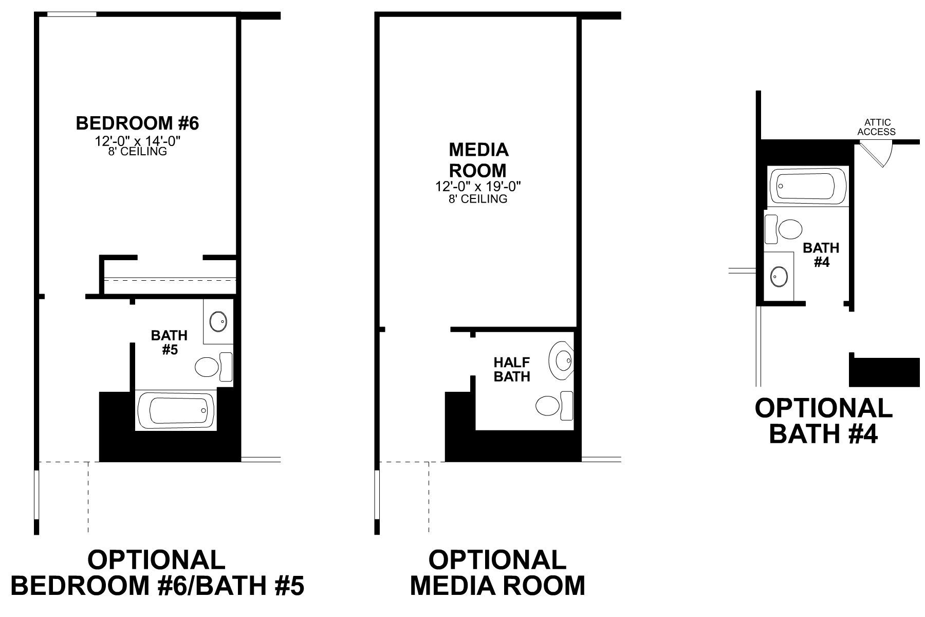 Bachman Second Floor Options