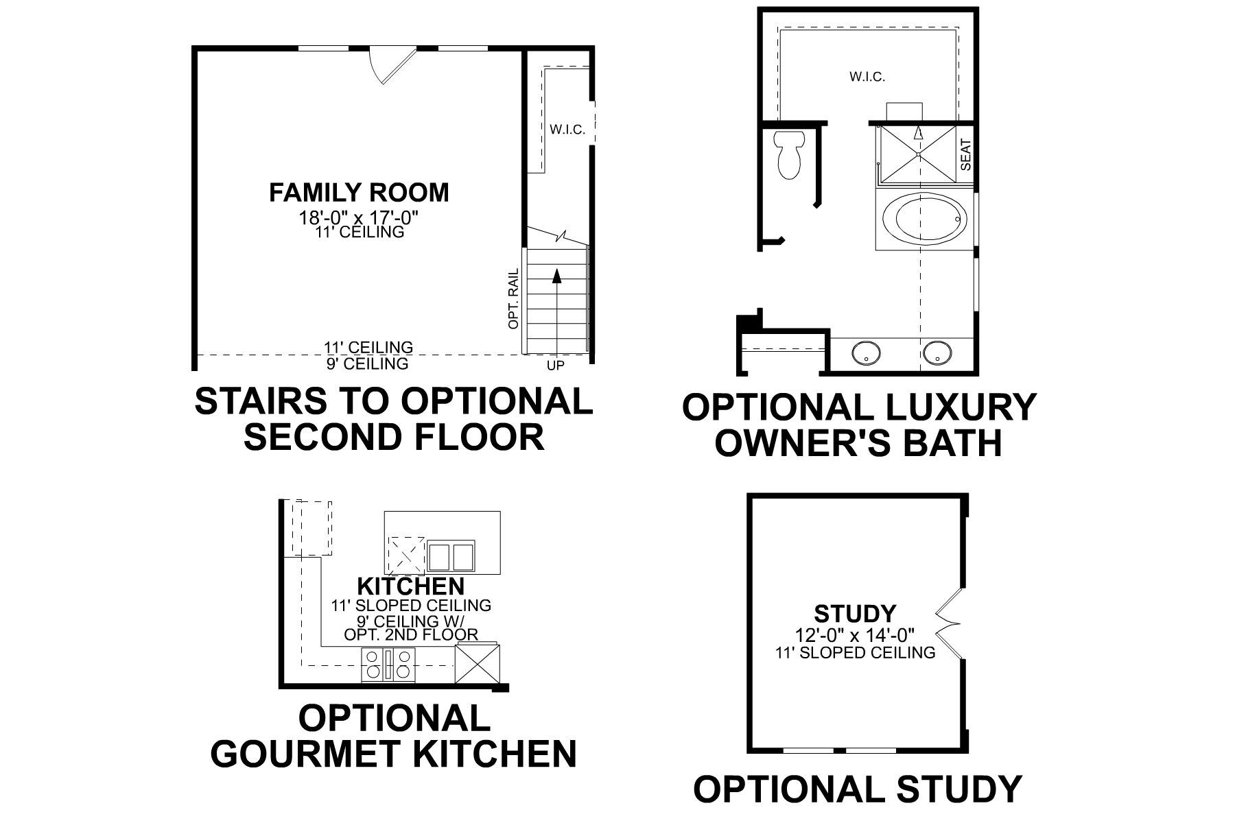 Brazos First Floor Options