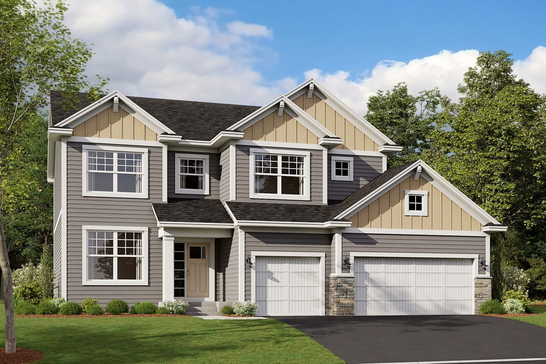 Alexander - Riverview Preserve: Saint Michael, Minnesota - M/I Homes
