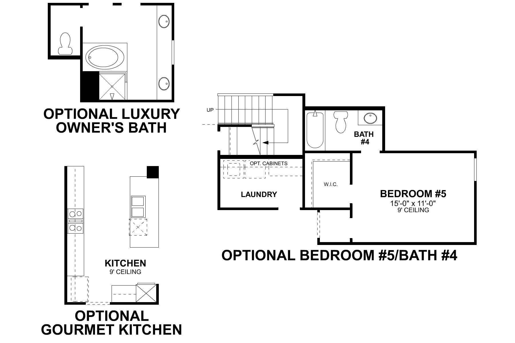 Rio Grande First Floor Options