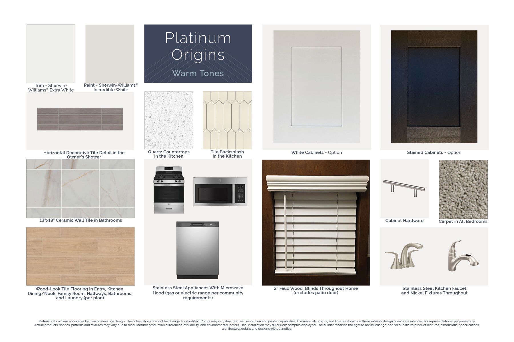 Platinum Origins Package - Warm Tones