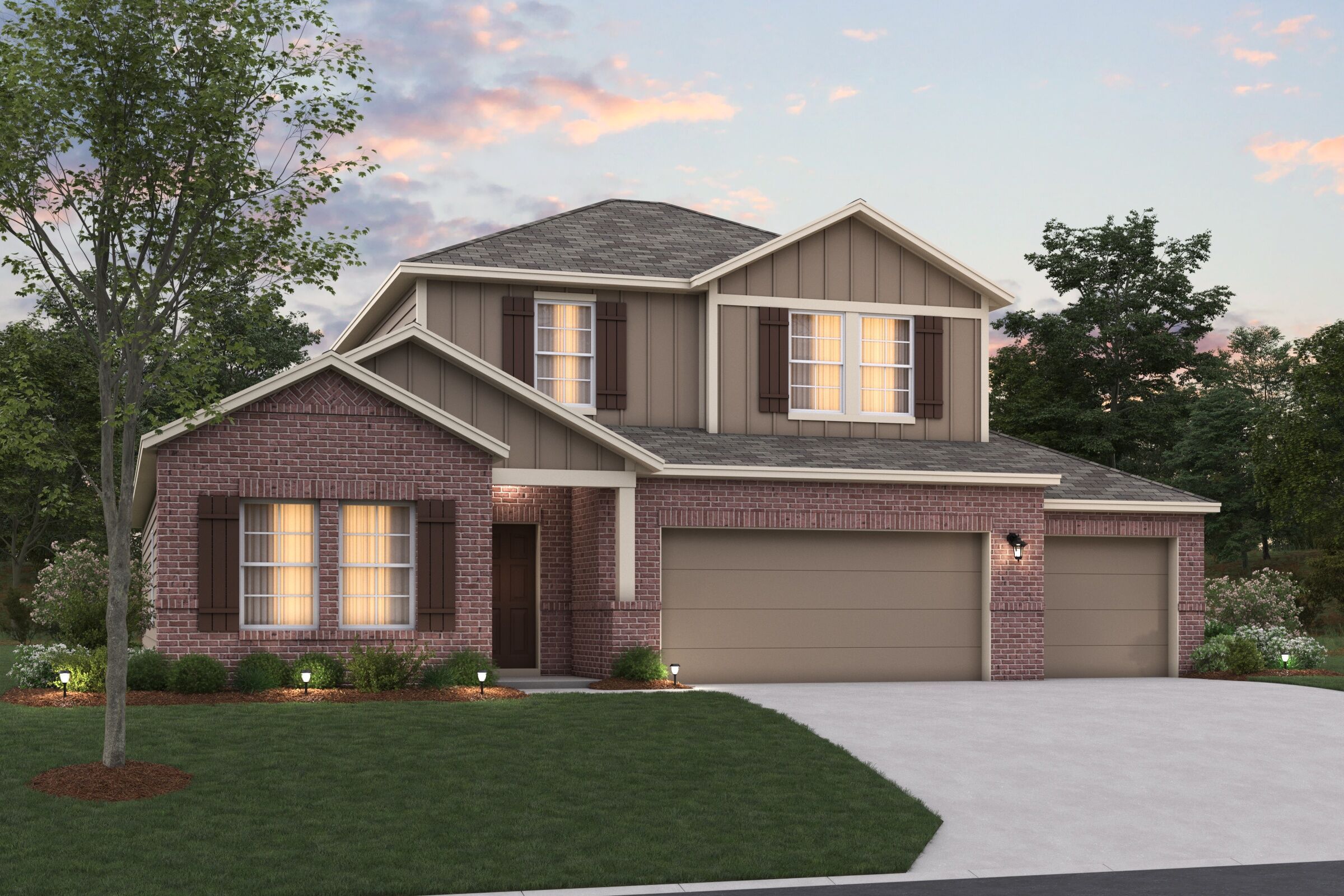 Barbosa - Hickory Ridge Estates: Elmendorf, Texas - M/I Homes