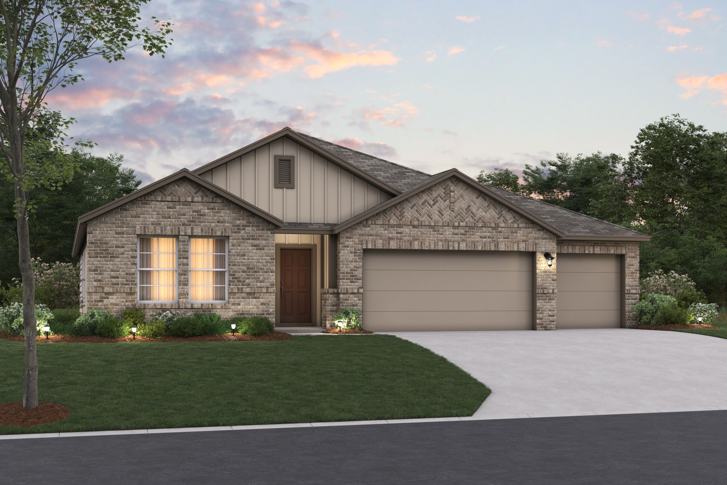 Ellsworth - Hickory Ridge Estates: Elmendorf, Texas - M/I Homes