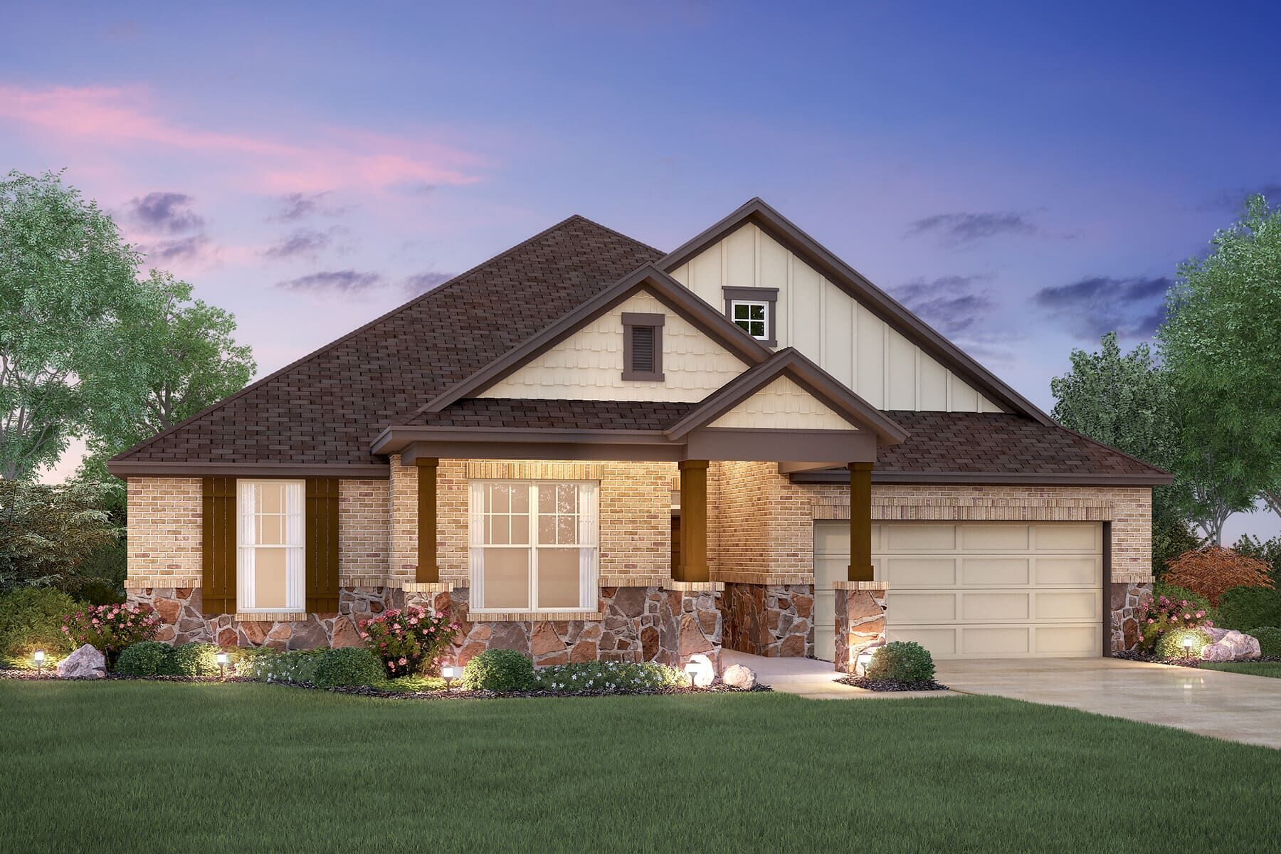 Sabine - Vista Gardens: San Antonio, Texas - M/I Homes