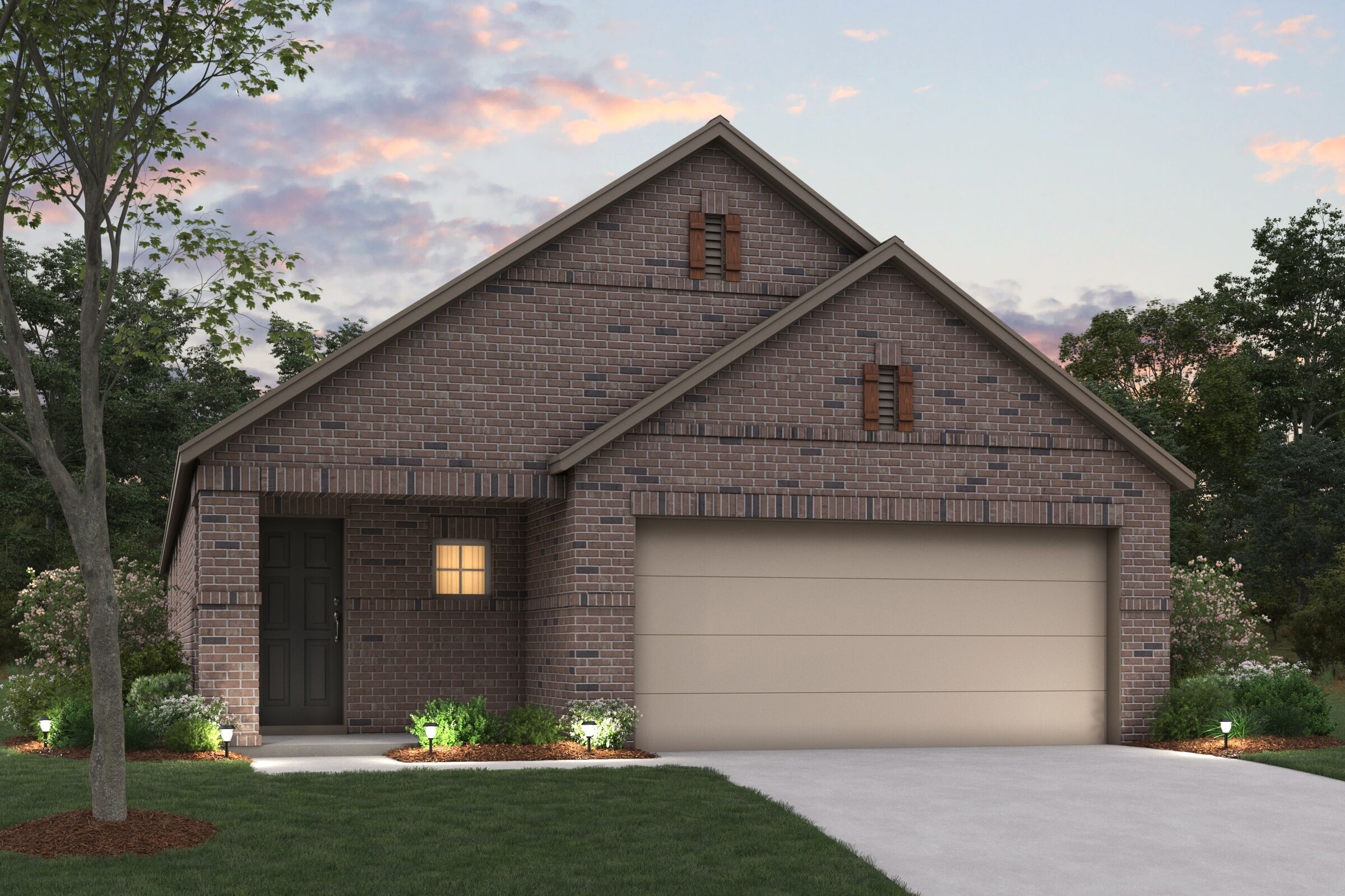 Periwinkle - Lane Ranch: Sanger, Texas - M/I Homes