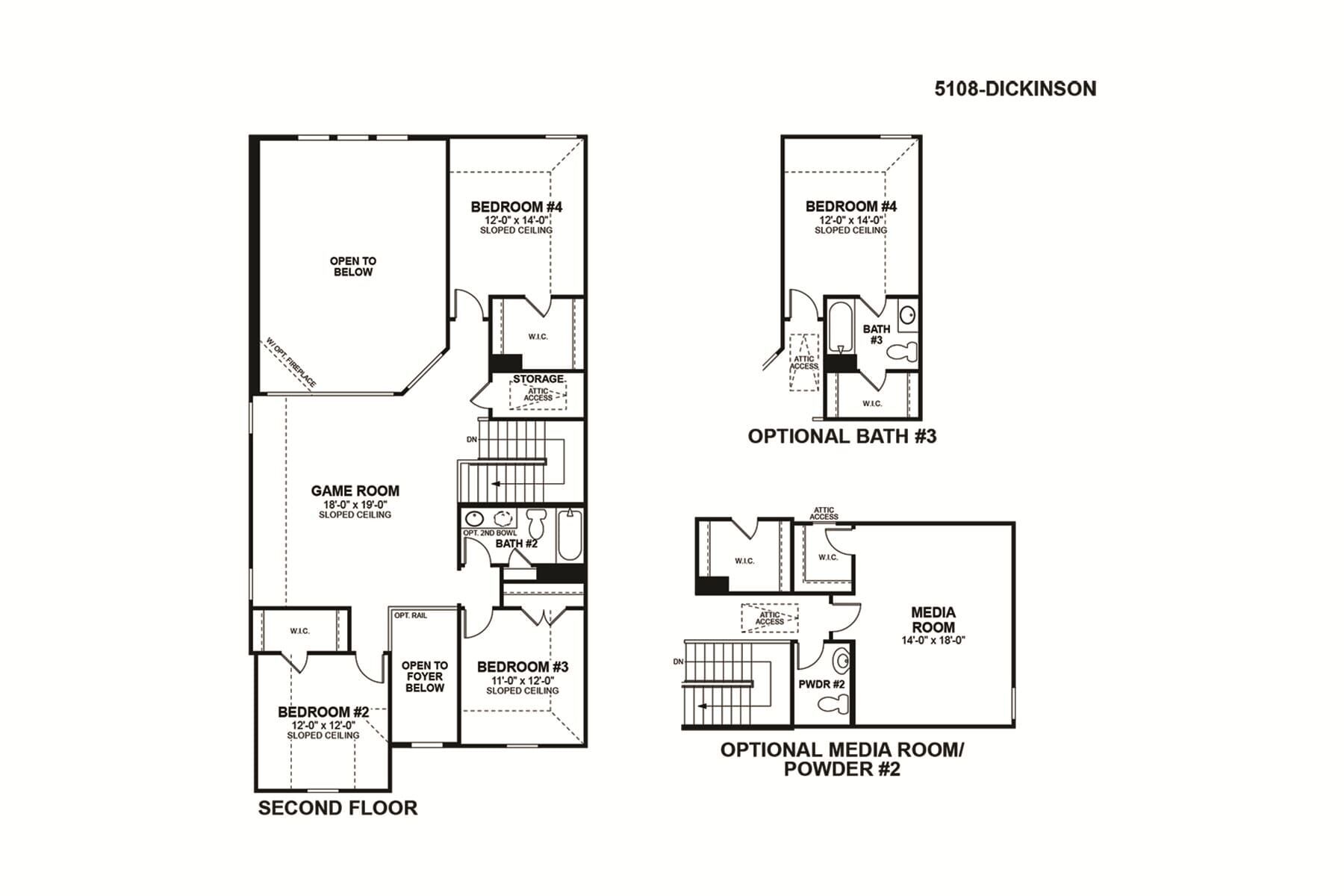 Dickinson Floorplan