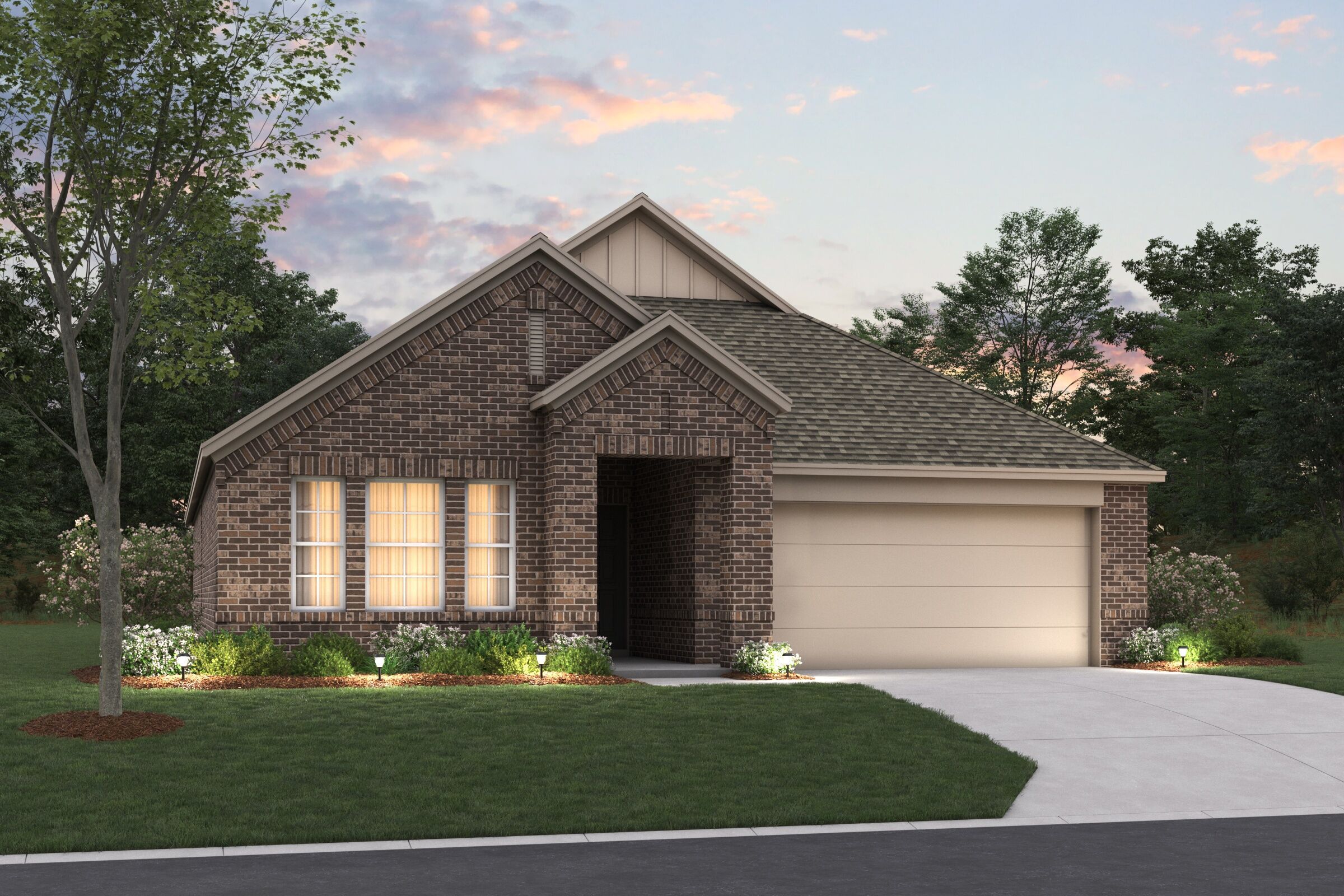Shipton - Woodstone: Providence Village, Texas - M/I Homes