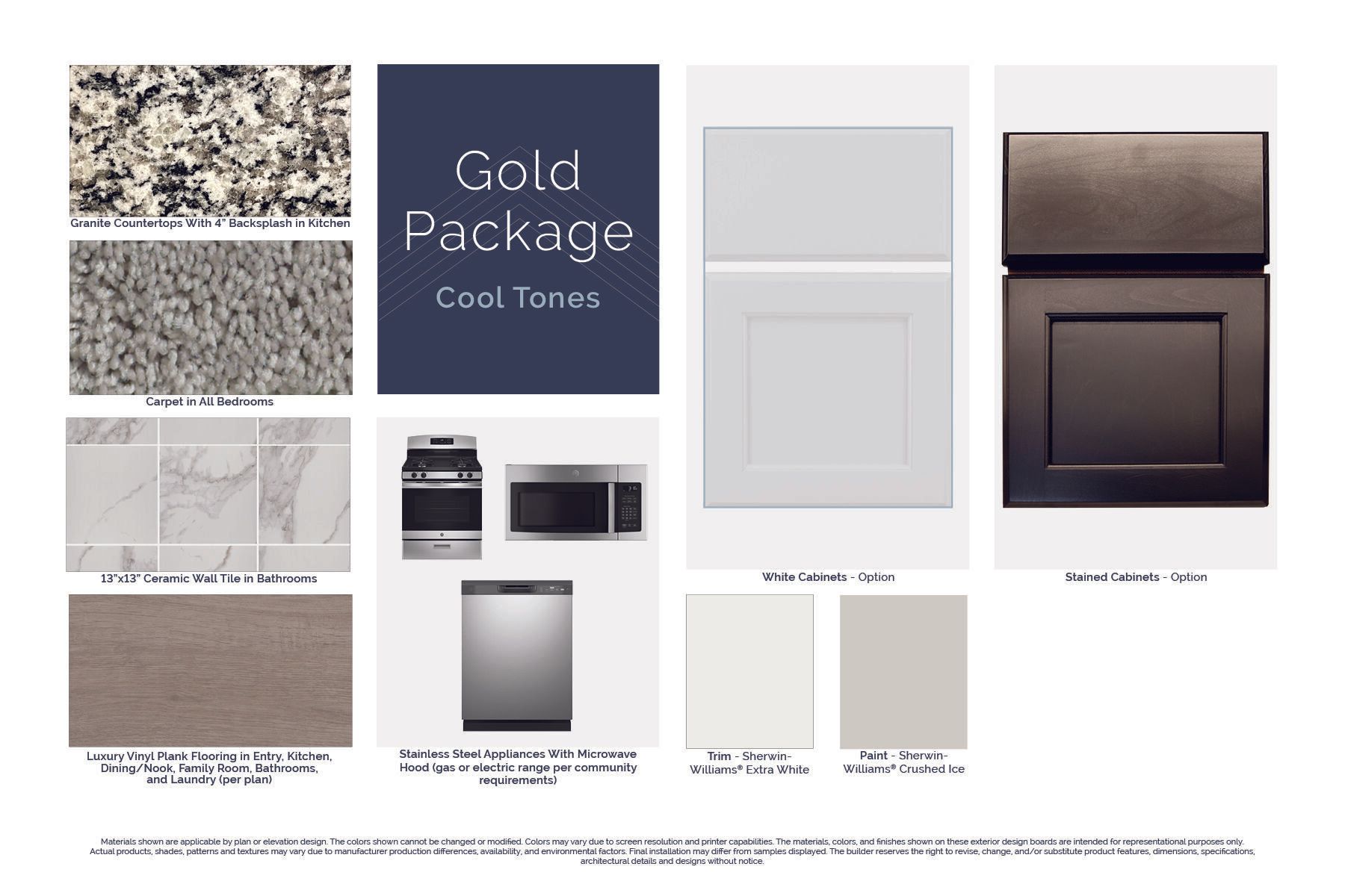 Gold Package - Cool Tones