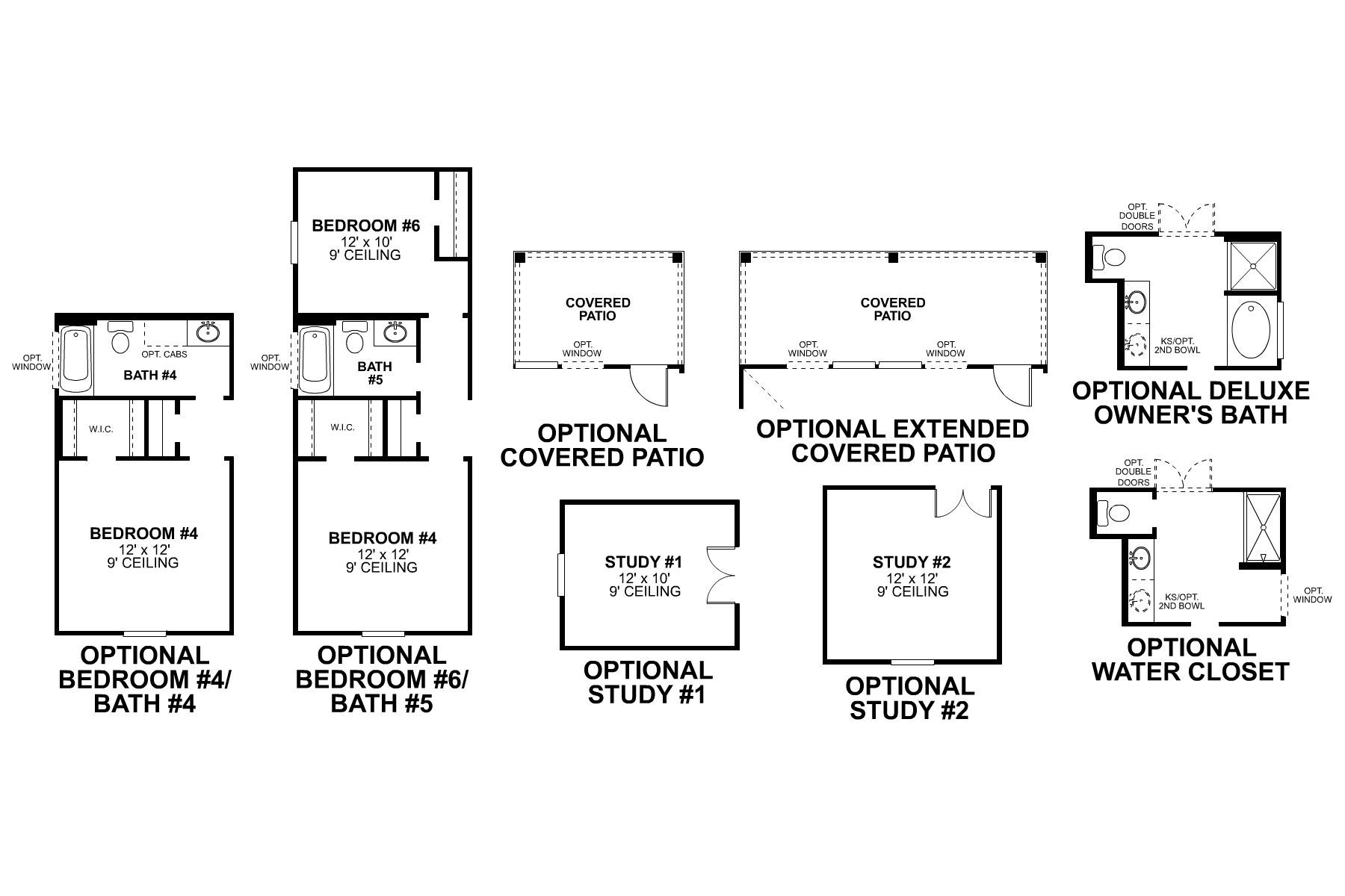 Livingston First Floor Options
