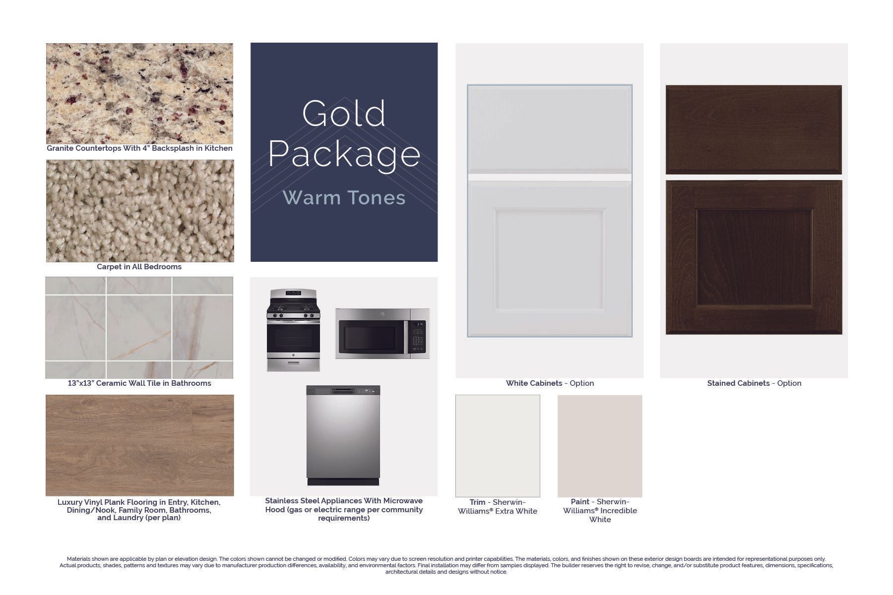 Gold Package - Warm Tones